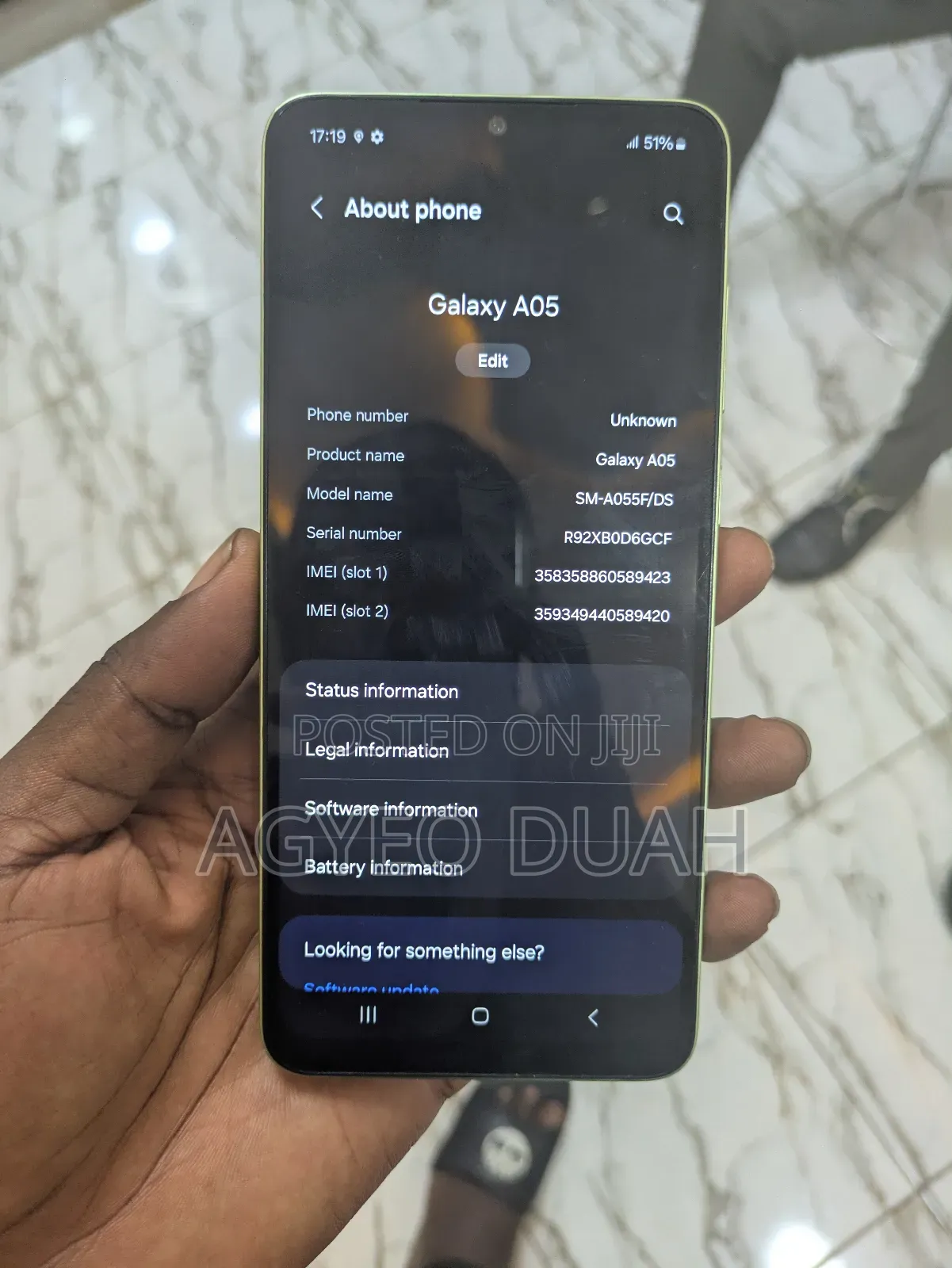 Samsung Galaxy A05 64 GB Green