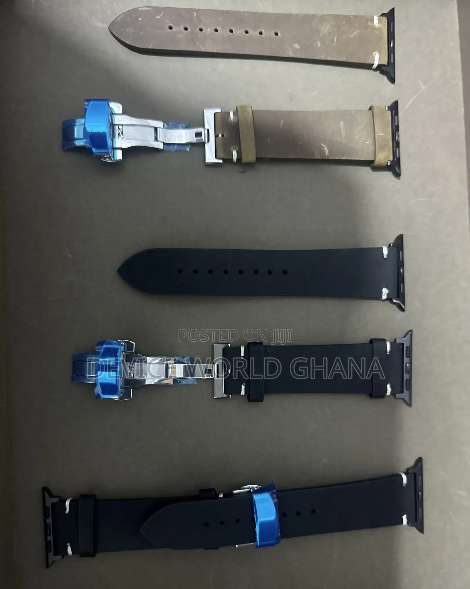 Nok Vintage Retro Leather Strap For Apple Watch All Models And Sizes