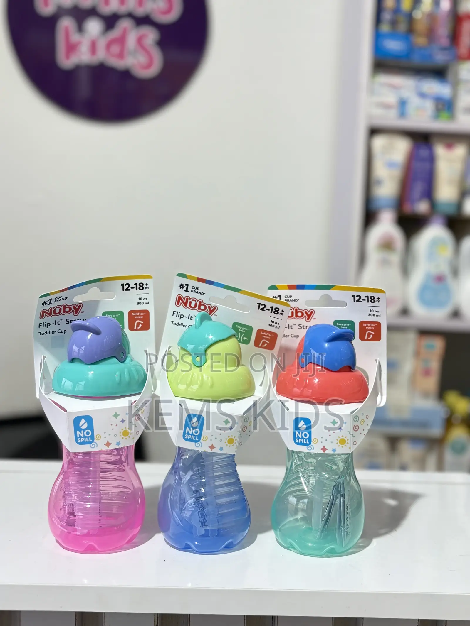 Nuby Flip It Straw Cup