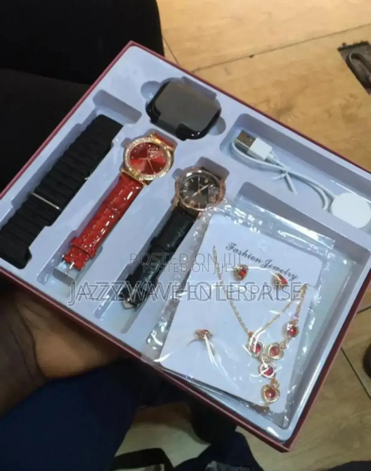 Ladies Smart Watch Set