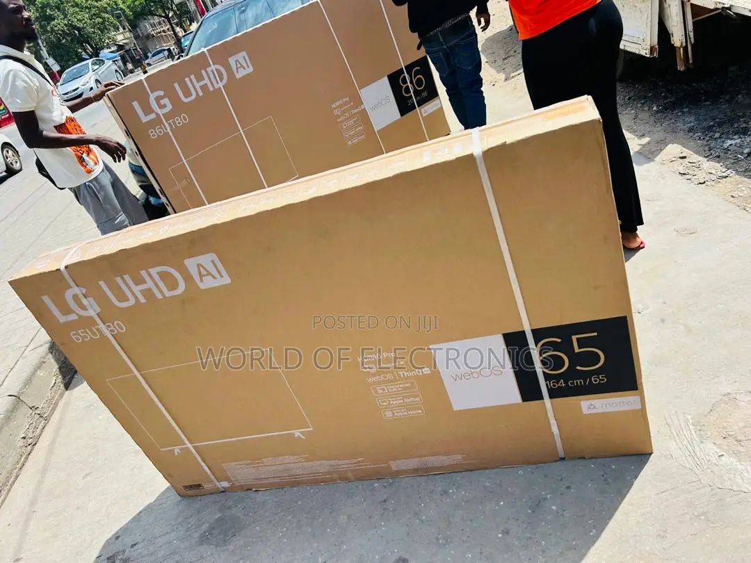 Crystal Clear 65 Inches Tv Smart HDR Webos Ut80003 Model