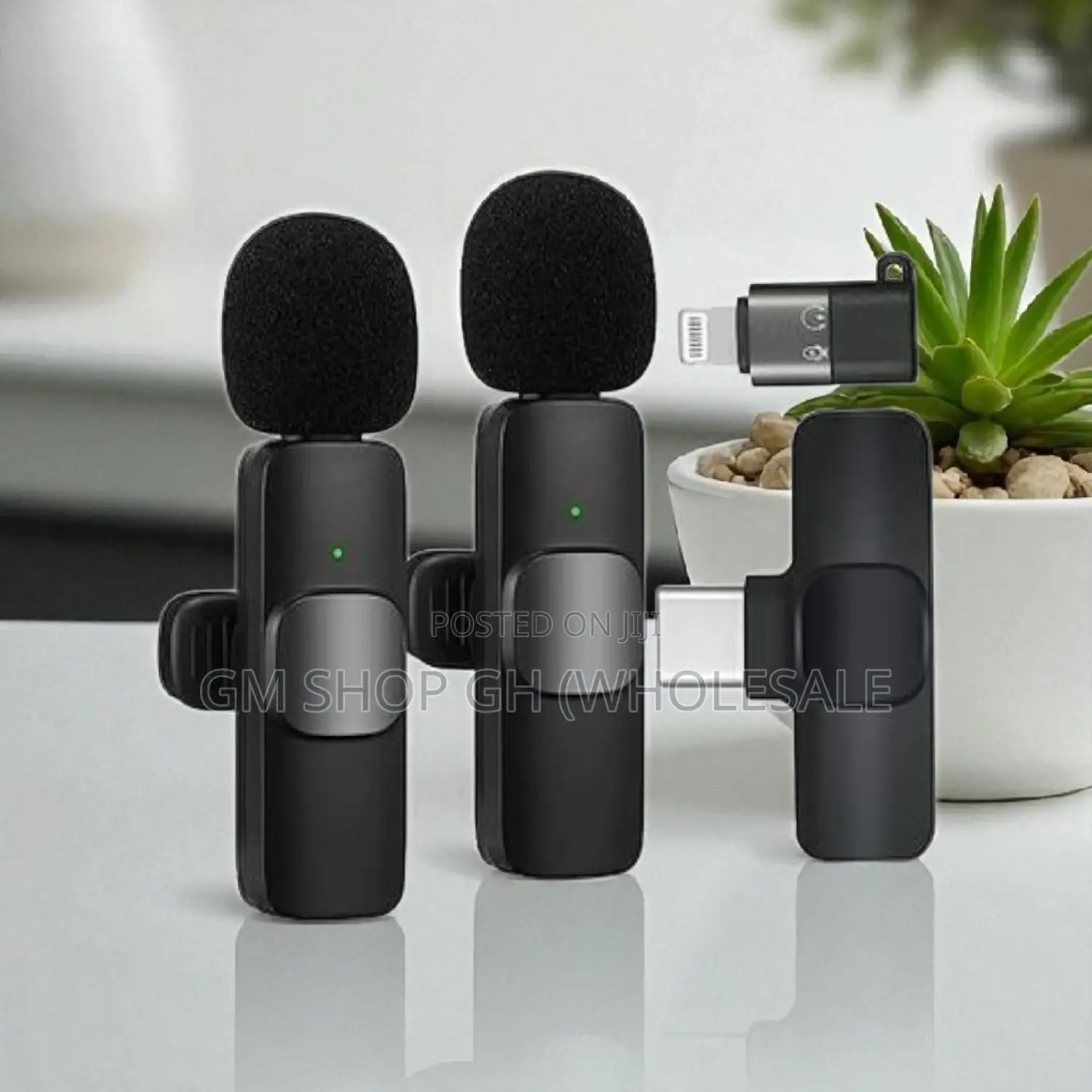 2 in 1 Wireless Microphone With Long Battery Life (35688)