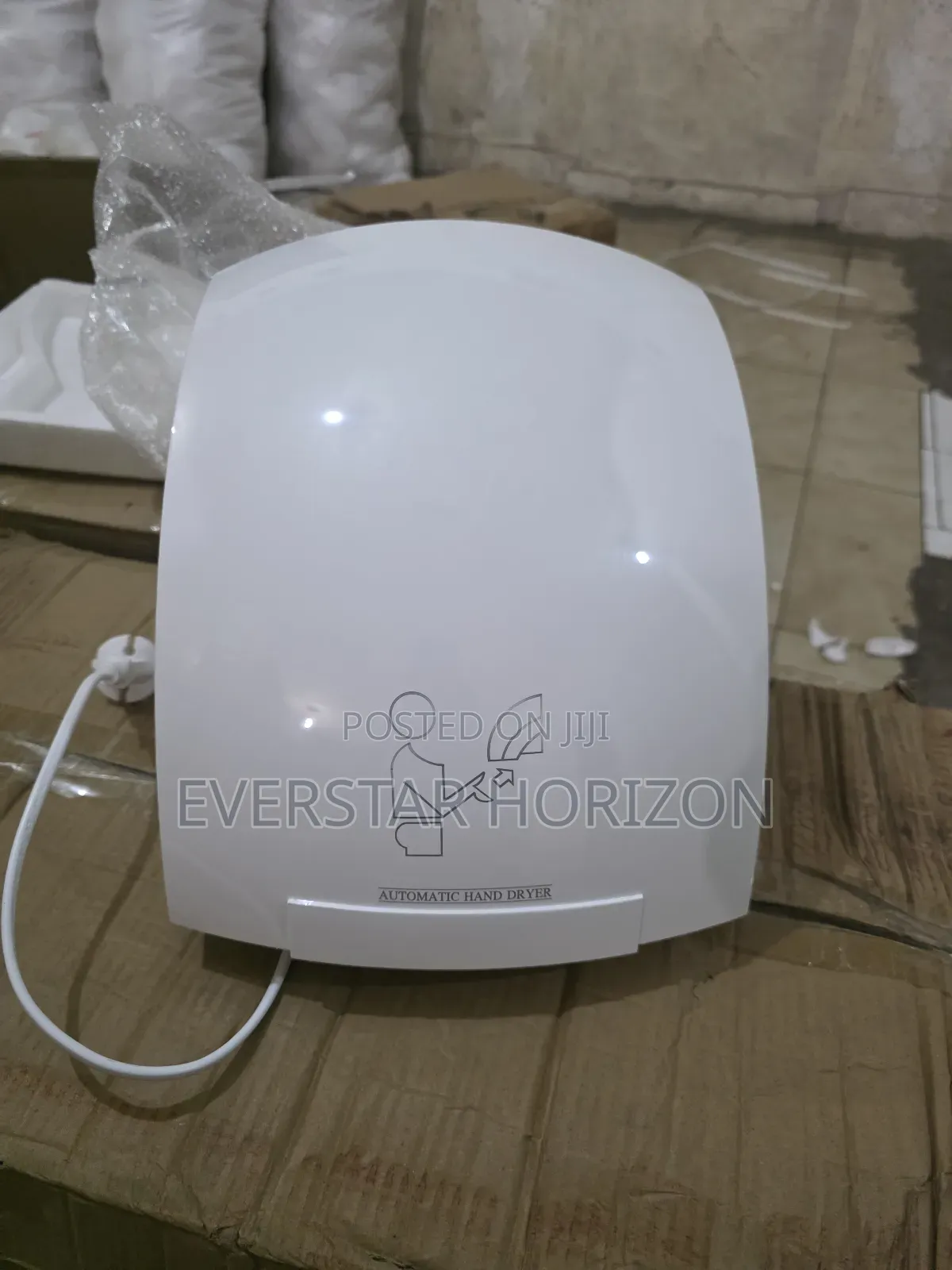 Automatic Wall Mounted Plastic Hand Dryer 1200w