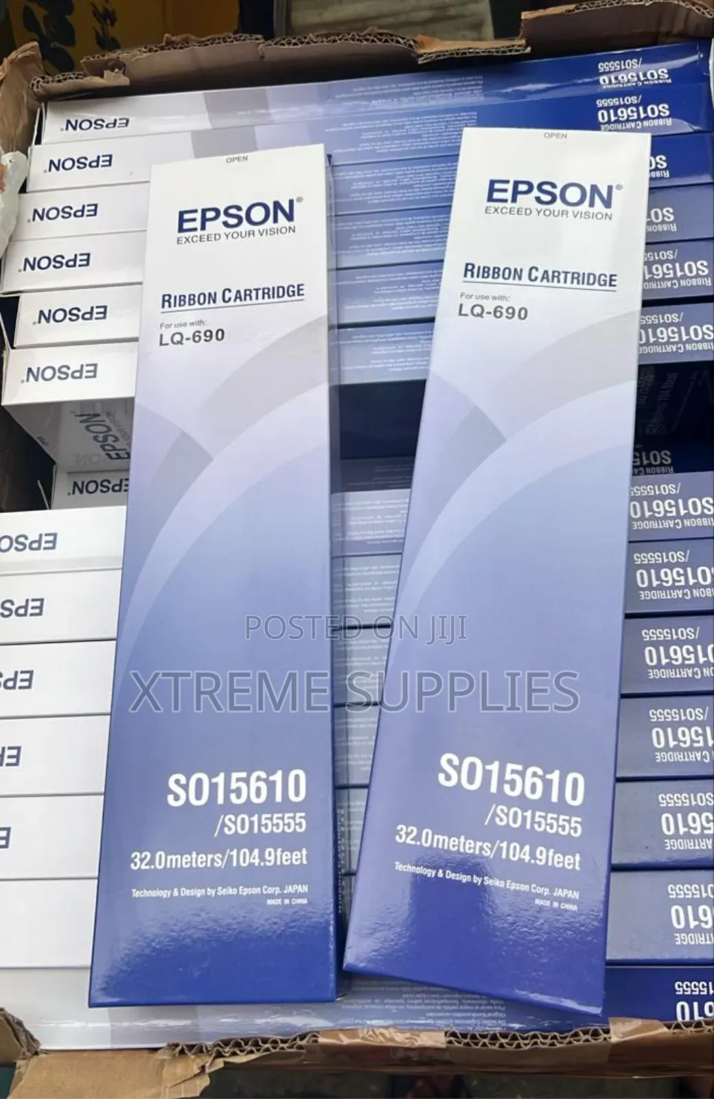 Epson Lq-690 Genuine Ribbon Cartridge