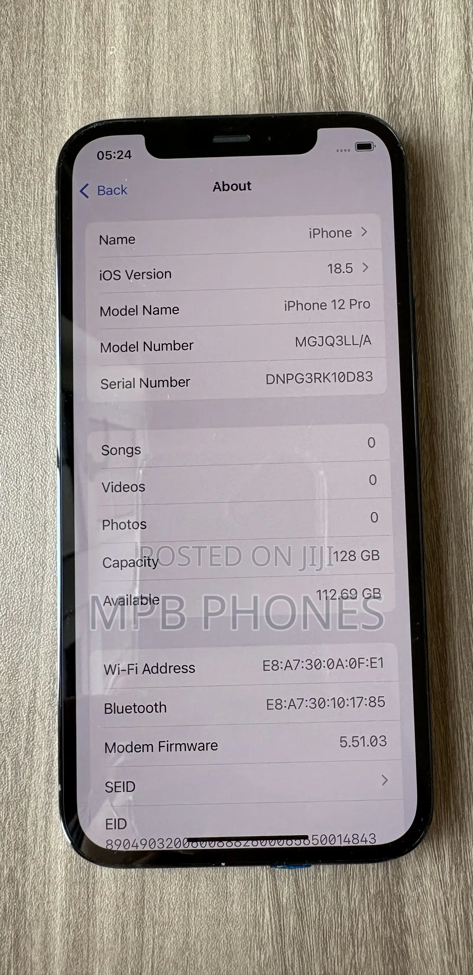 Apple iPhone 12 Pro 128 GB Blue