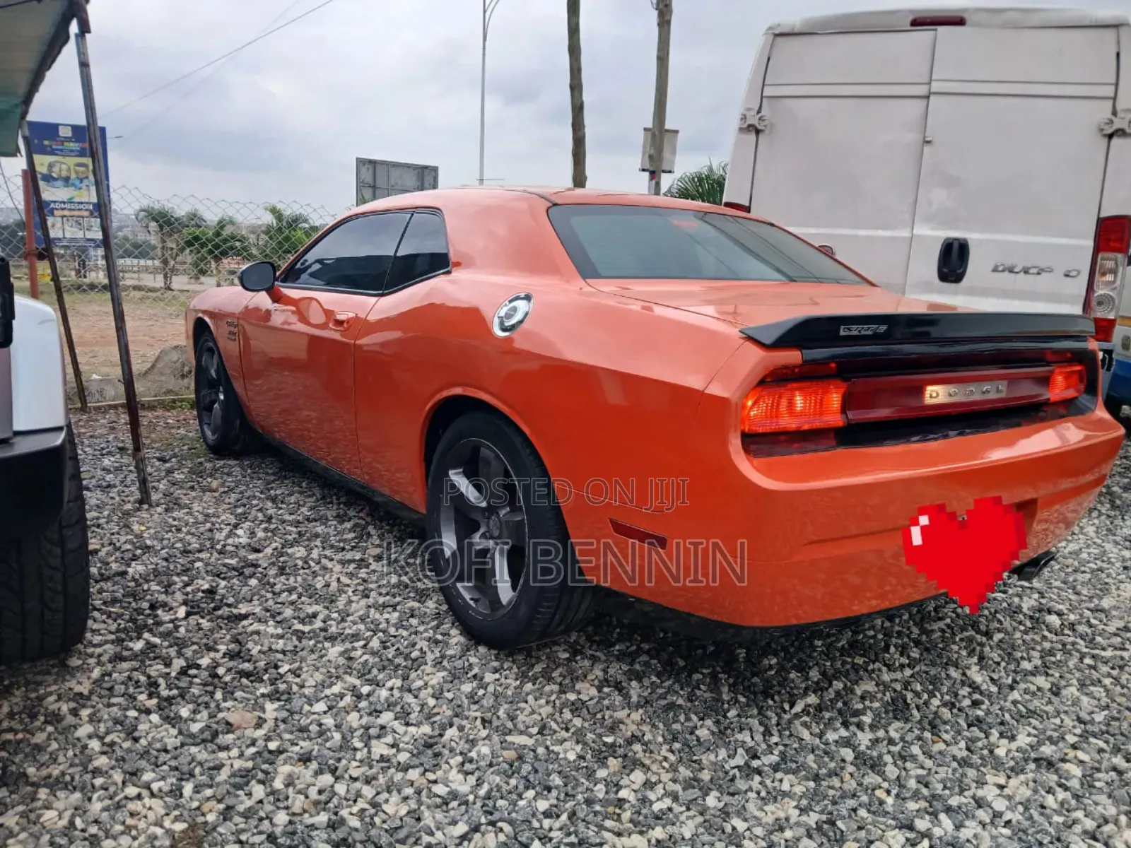 Dodge Challenger 2012 Orange