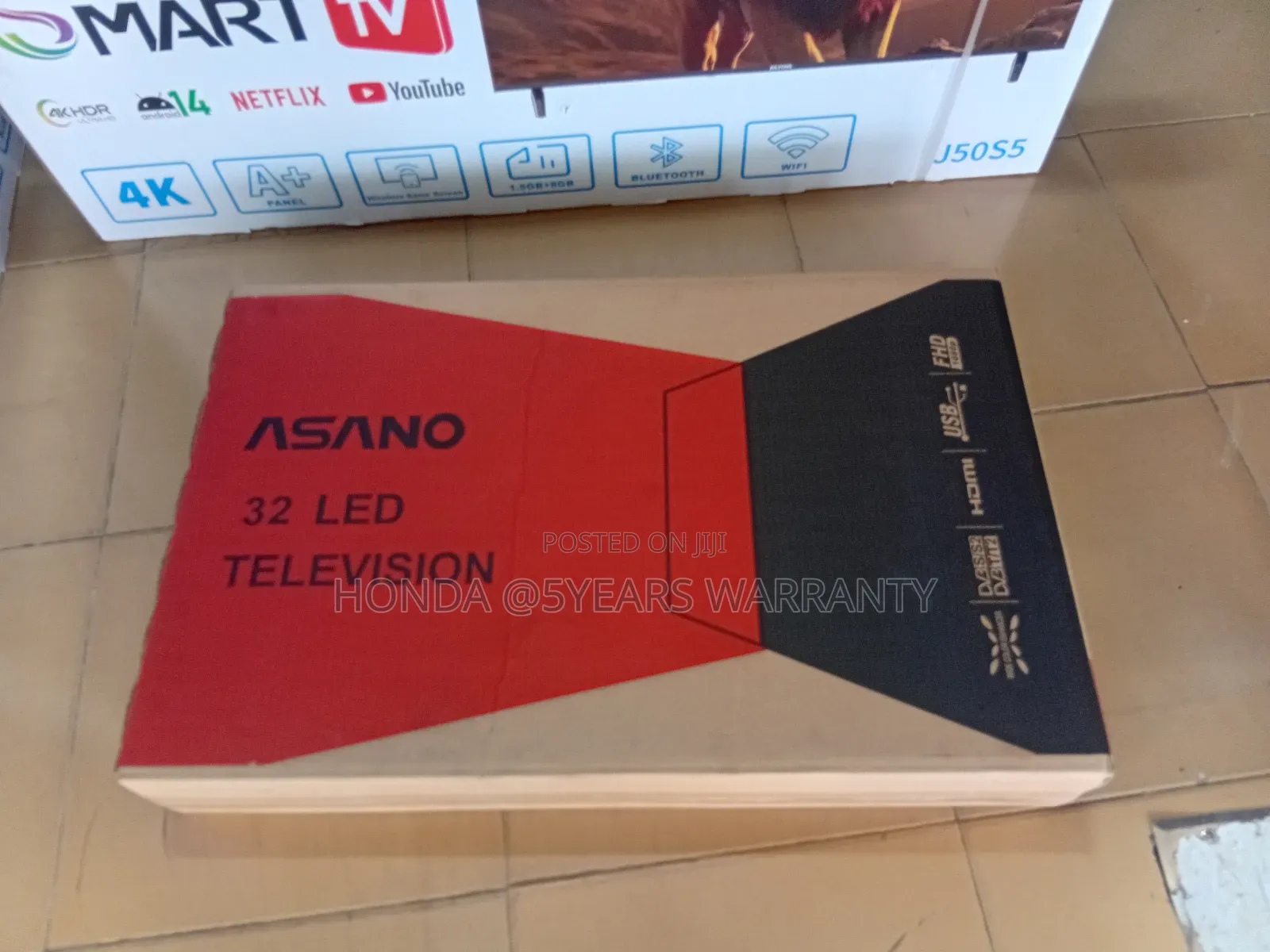 Exposed Asano 32inches Digital Television Asano Television