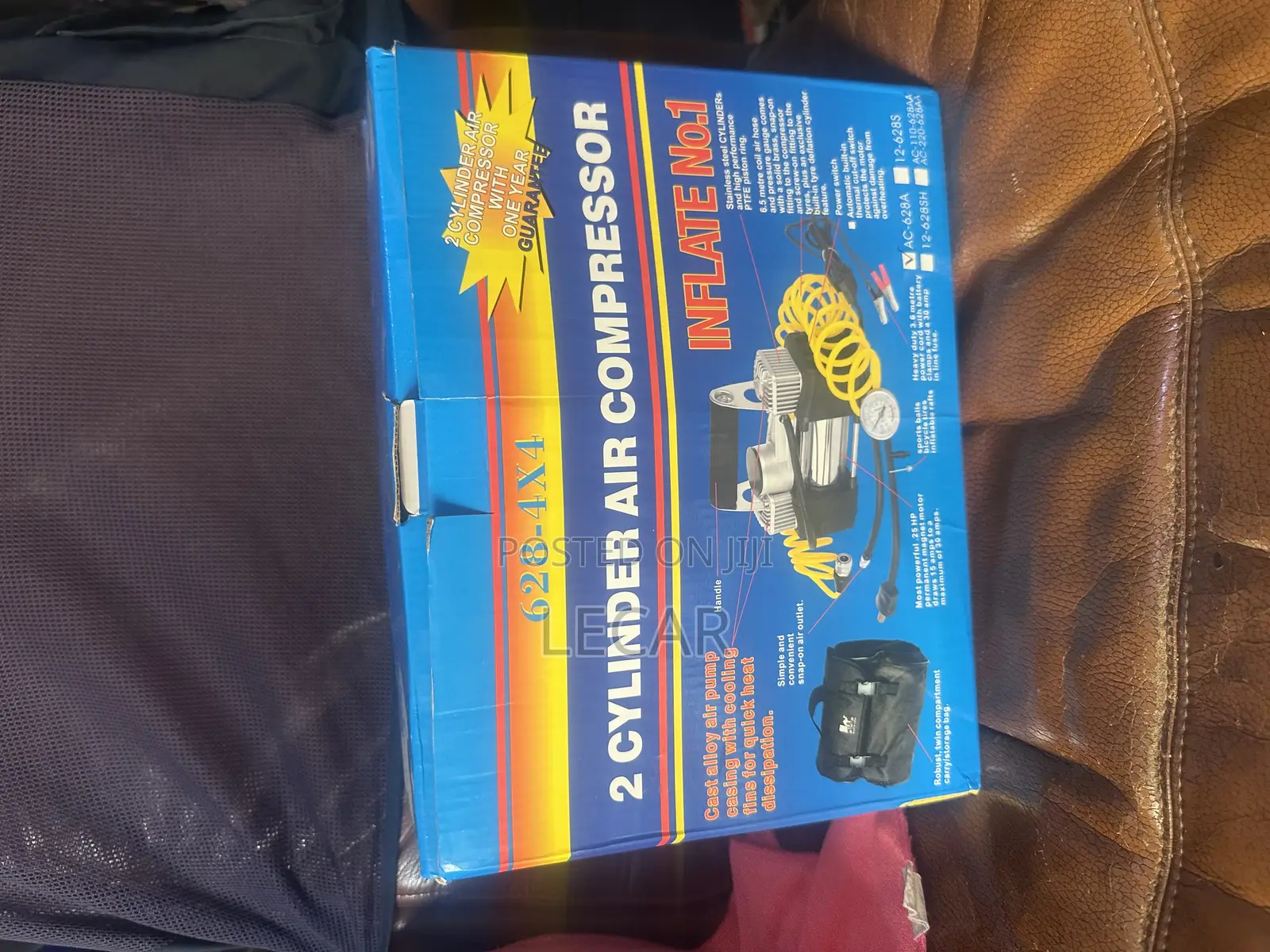 Tyre Pump / Inflator ( 2 Cylinder ) ....