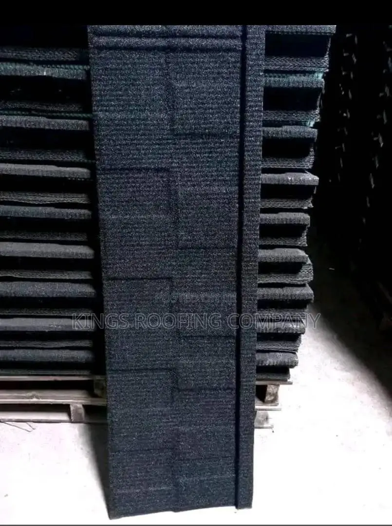Packed Black Shingle Roofing