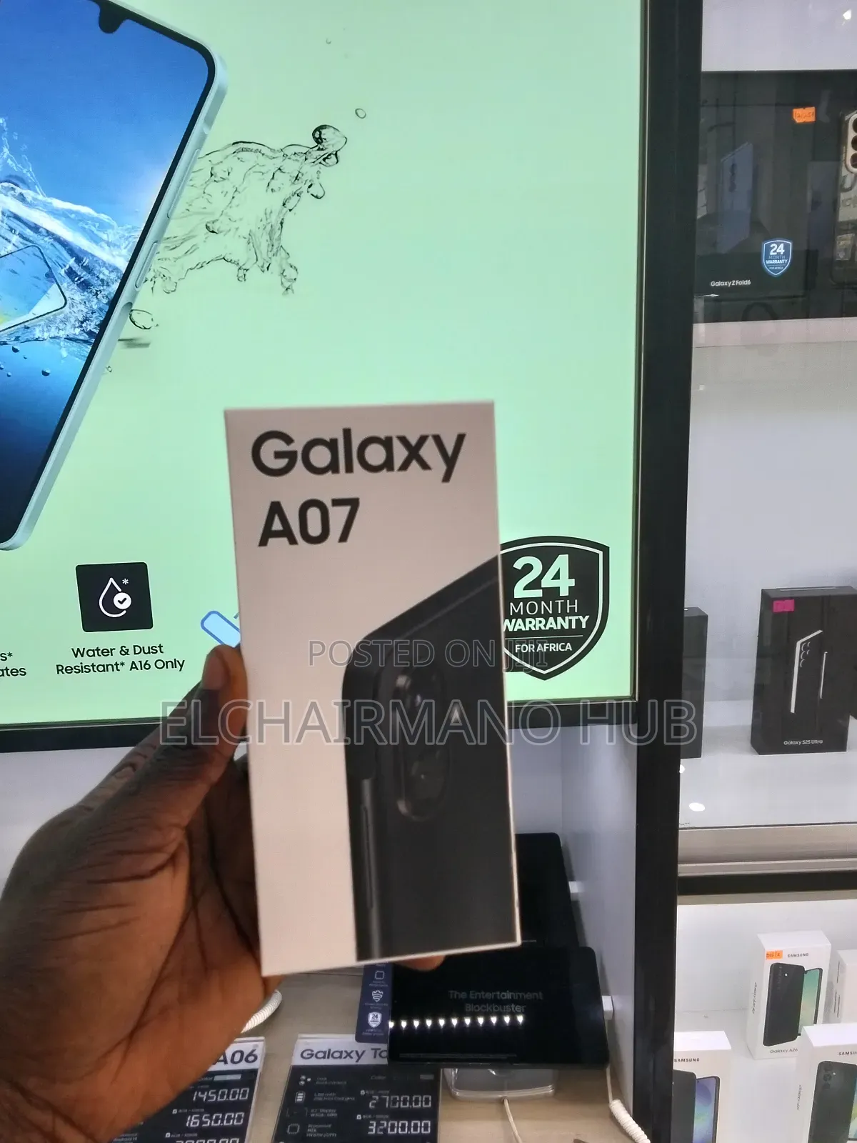 New Samsung Galaxy A07 4G 128 GB Black