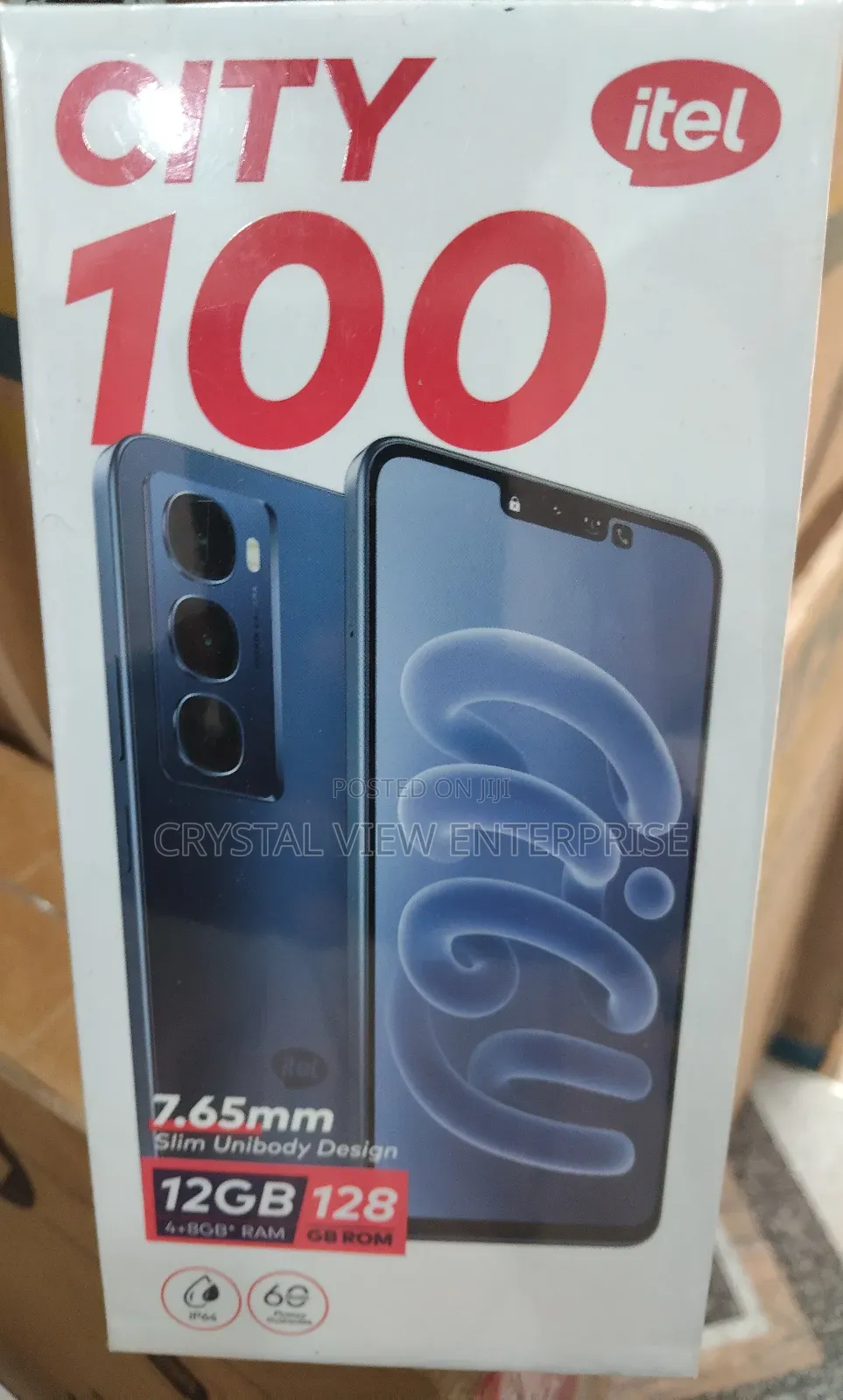 New Itel City 100 128 GB Blue