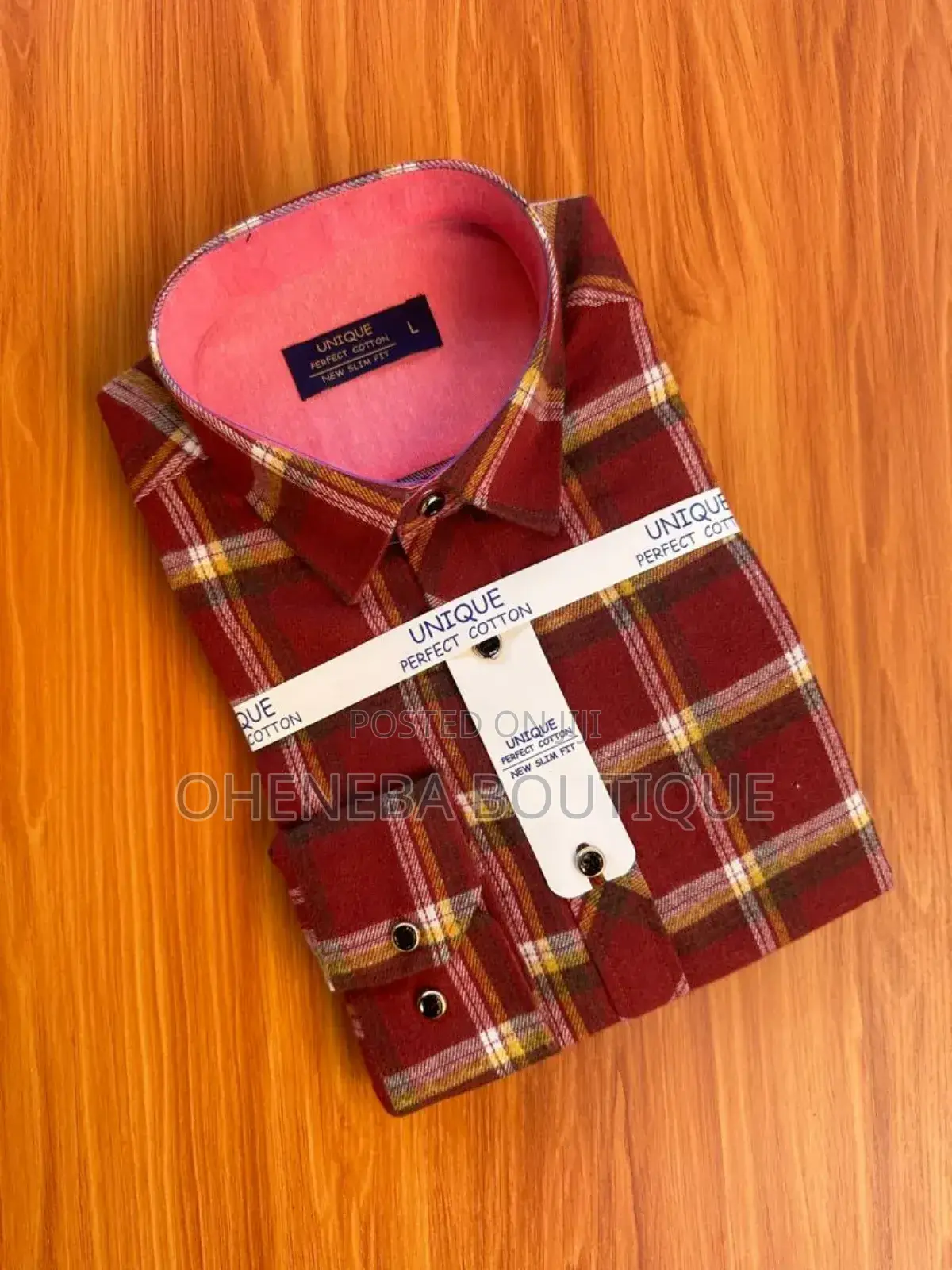 Long Short Check Shirts Sleeves for Men Available