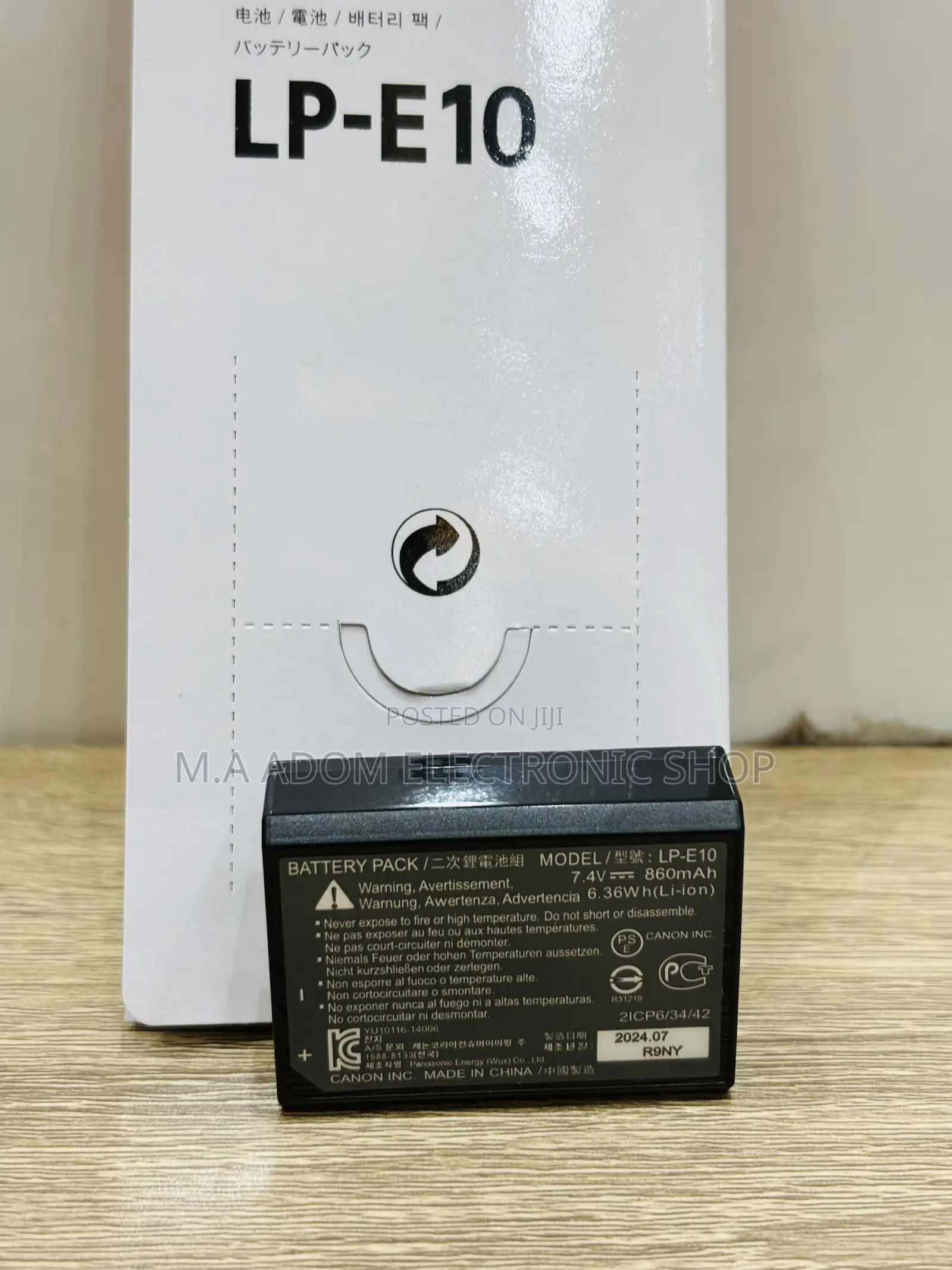 Original Lp E10 Battery