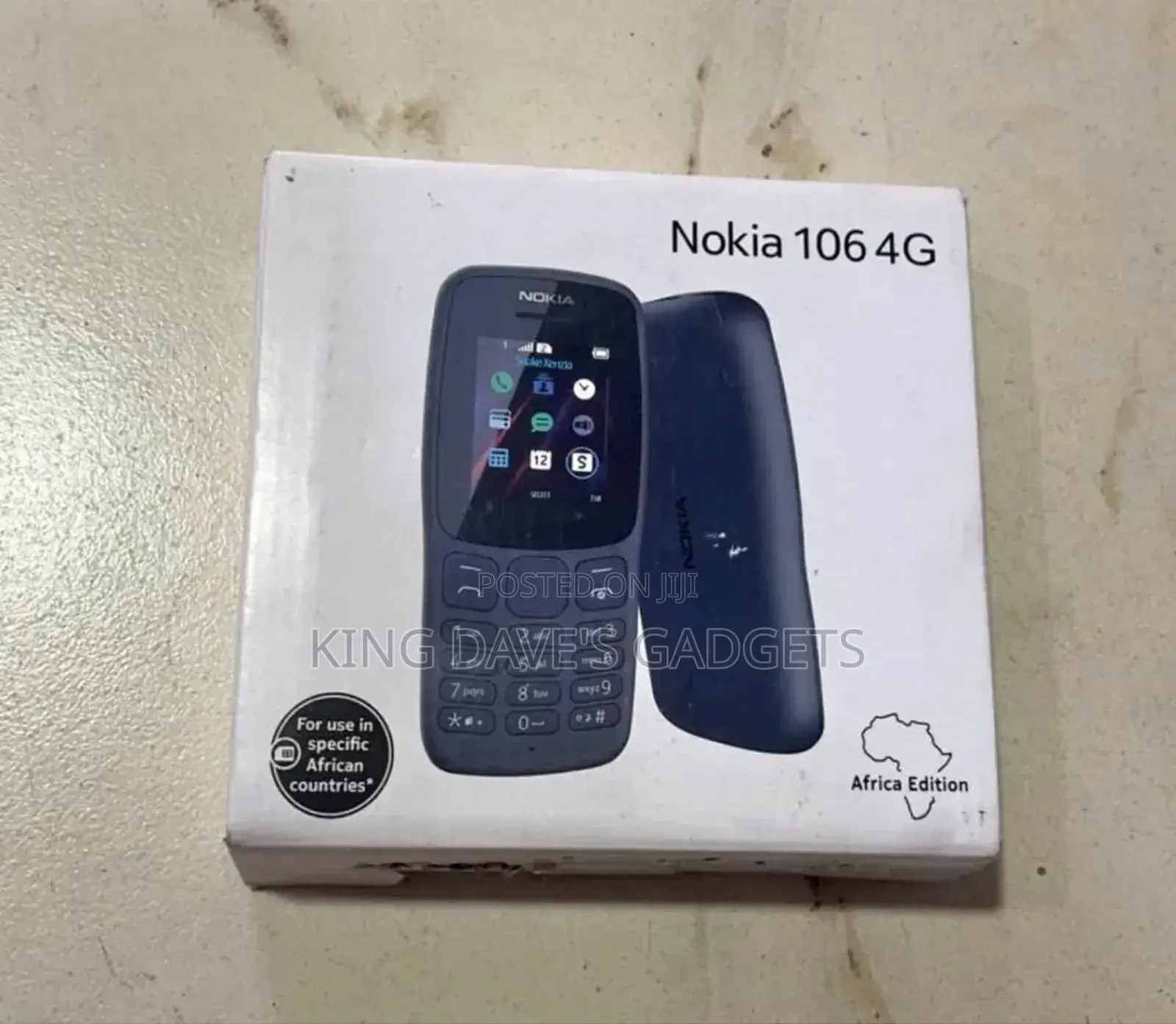 New Nokia 106 Black