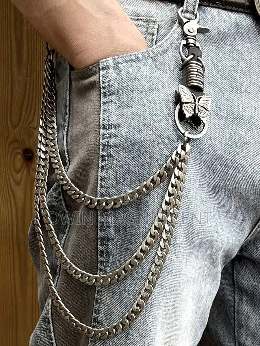 Stainless Side Jeans Chains