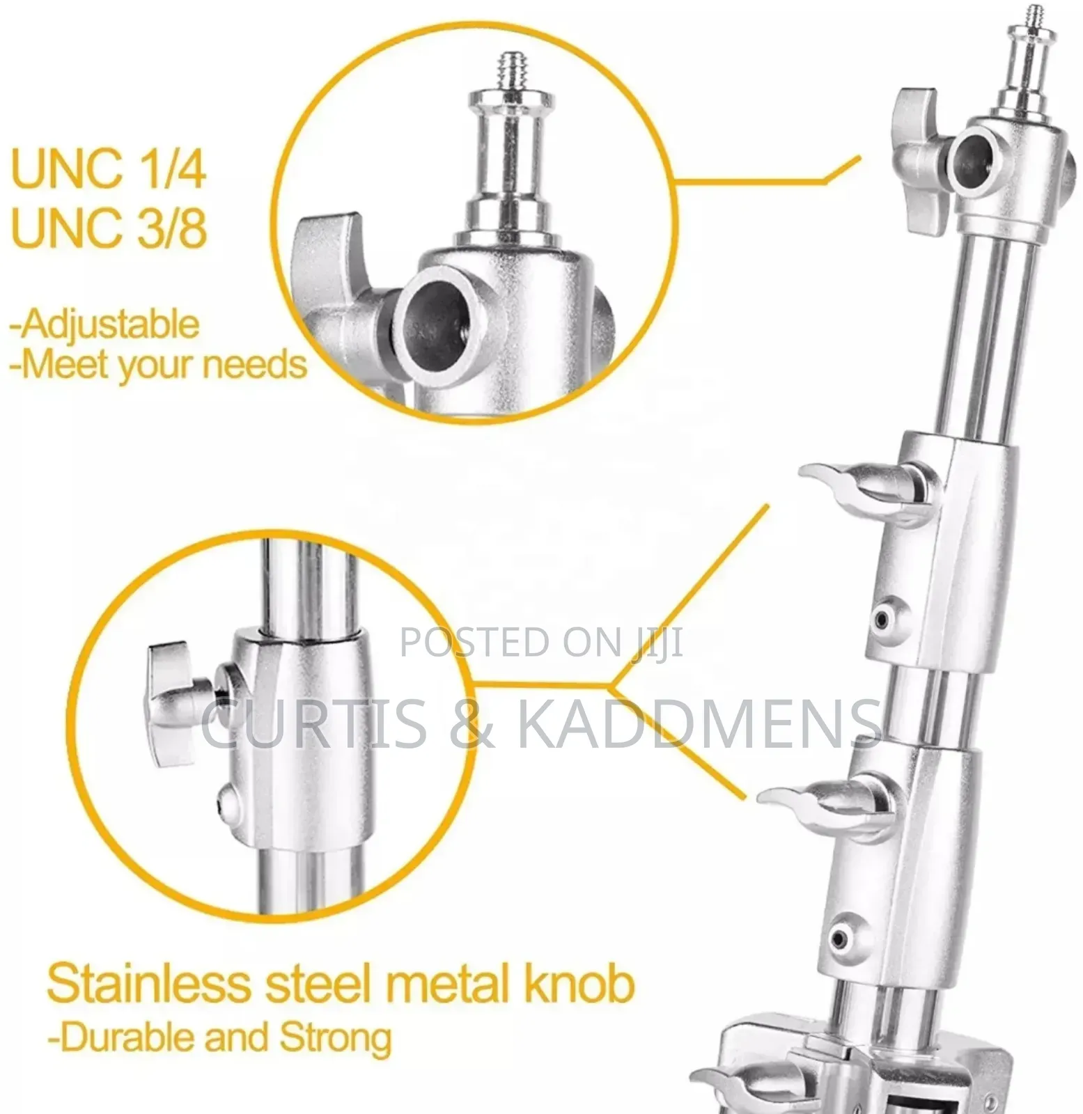 280cm 2.8m 9ft Professional Heavy Duty Stainless Steel Light Stand