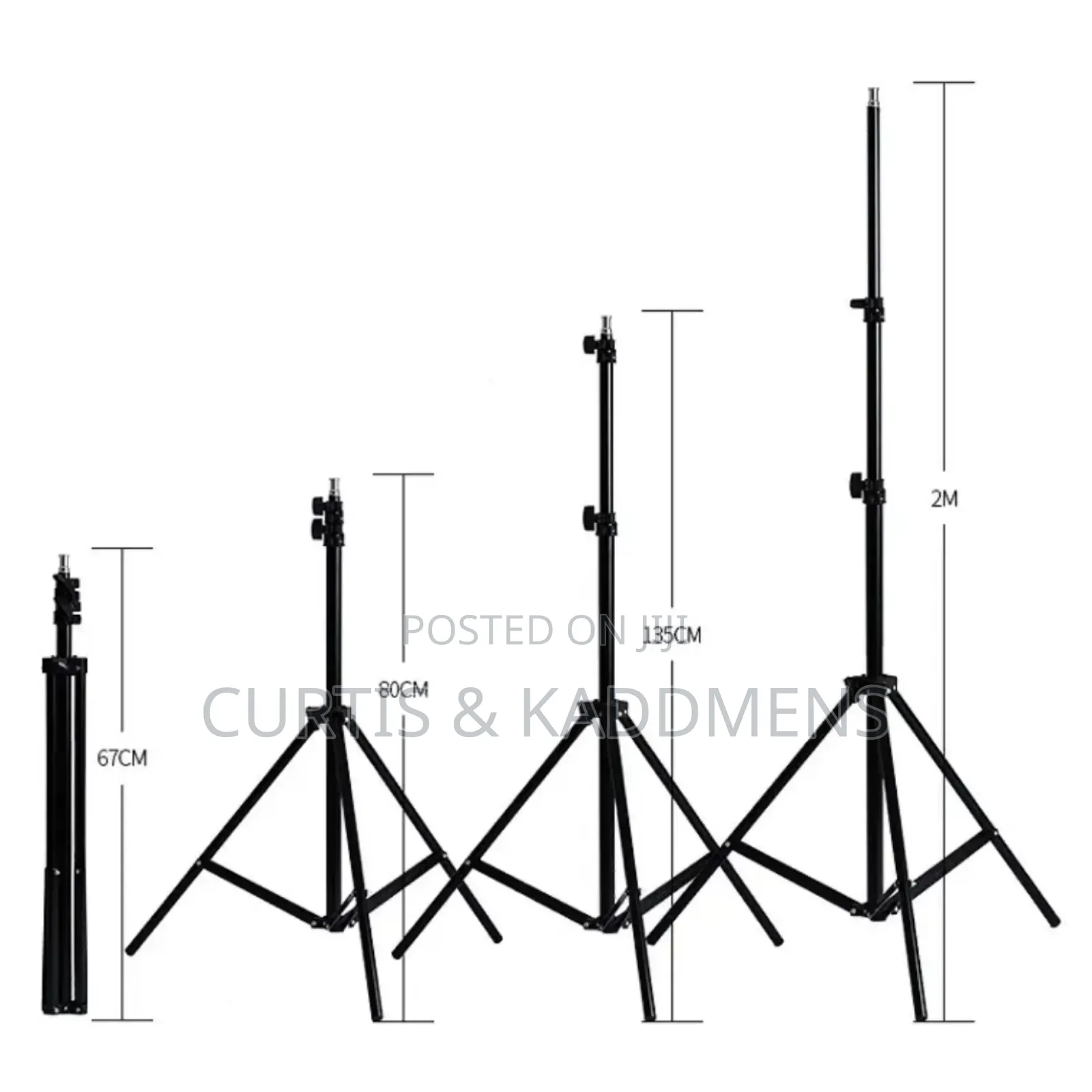 2 Meters Light Stand for Ring Light, Softbox