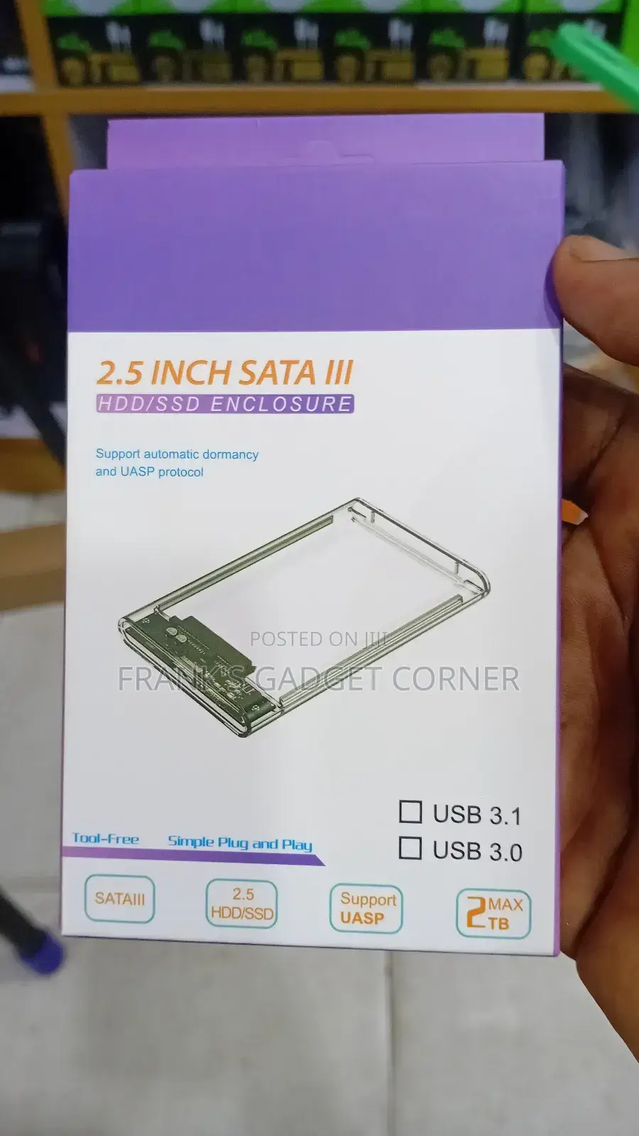 External Hard Drive Case