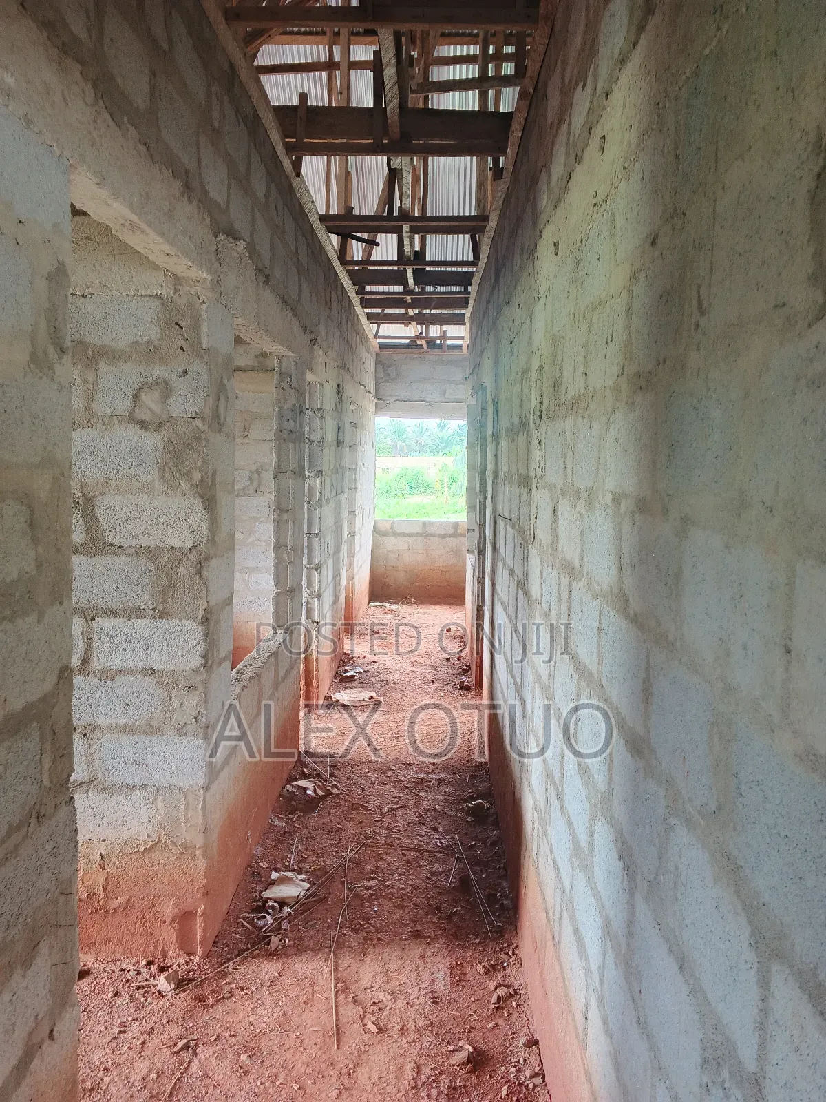 Uncompleted Four Bedrooms on Half Plot Abuakwa Koforidua