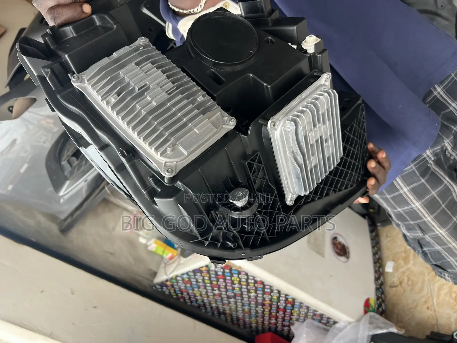 Mercedes Benz E300 Double Charger Head Light