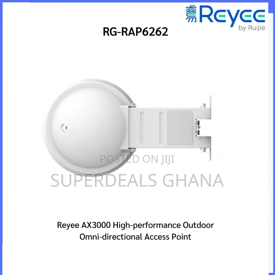Rg-rap6262,Reyee Ax3000 High-outdoor Omni-directional Access Point