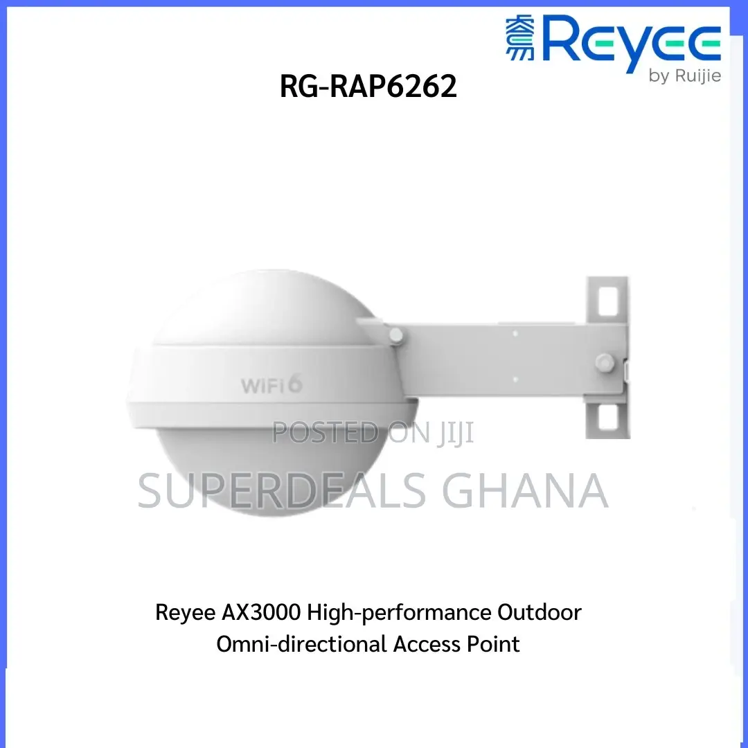 Rg-rap6262,Reyee Ax3000 High-outdoor Omni-directional Access Point