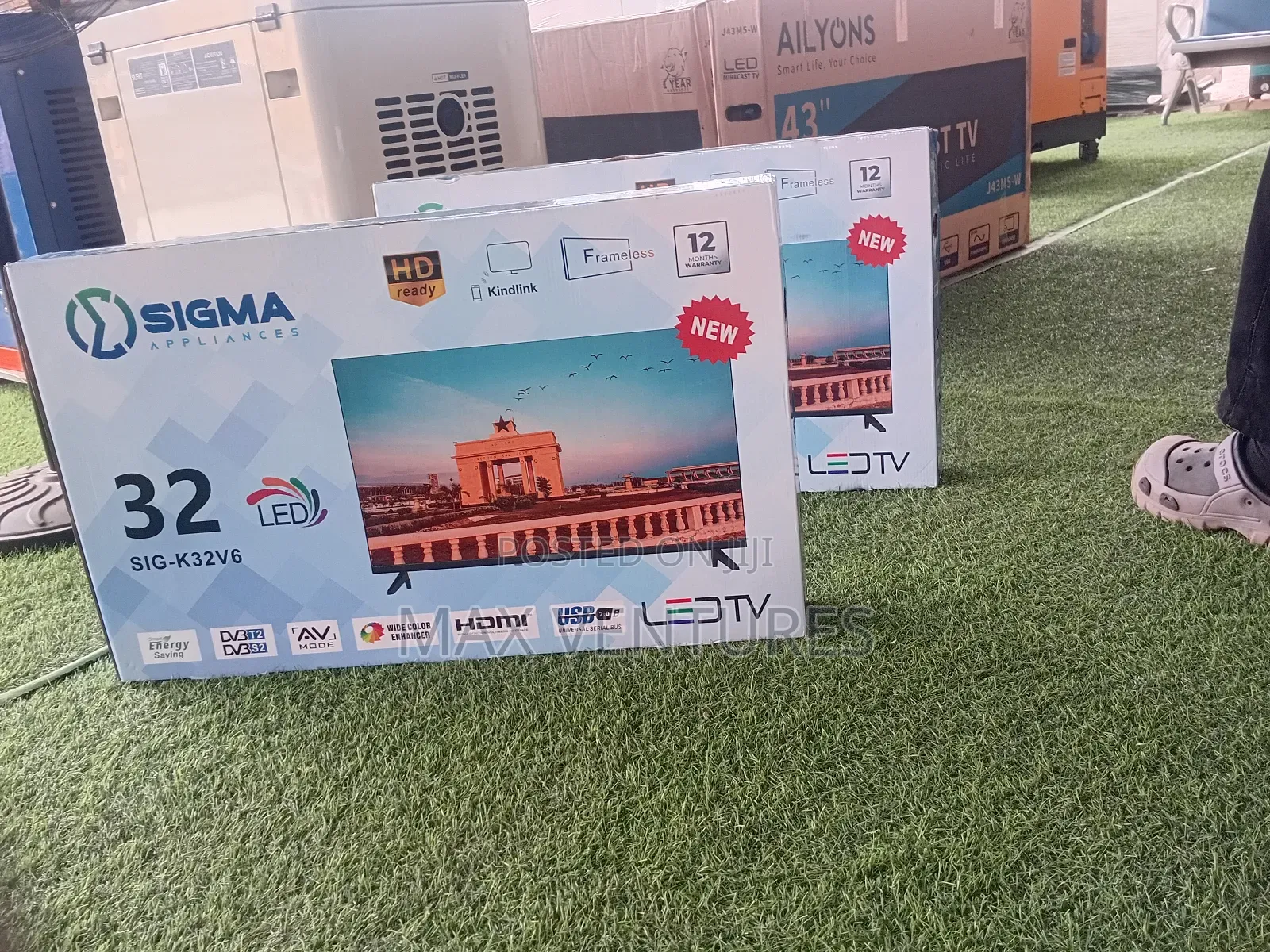 The Sigma 32inches Sig-K32v6 Led Crystal Clear