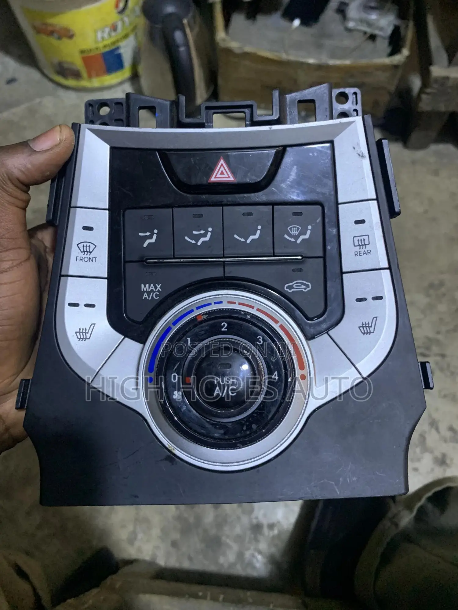 Hyundai Elantra 2011-2014 Aircondition and Hazard Switch.