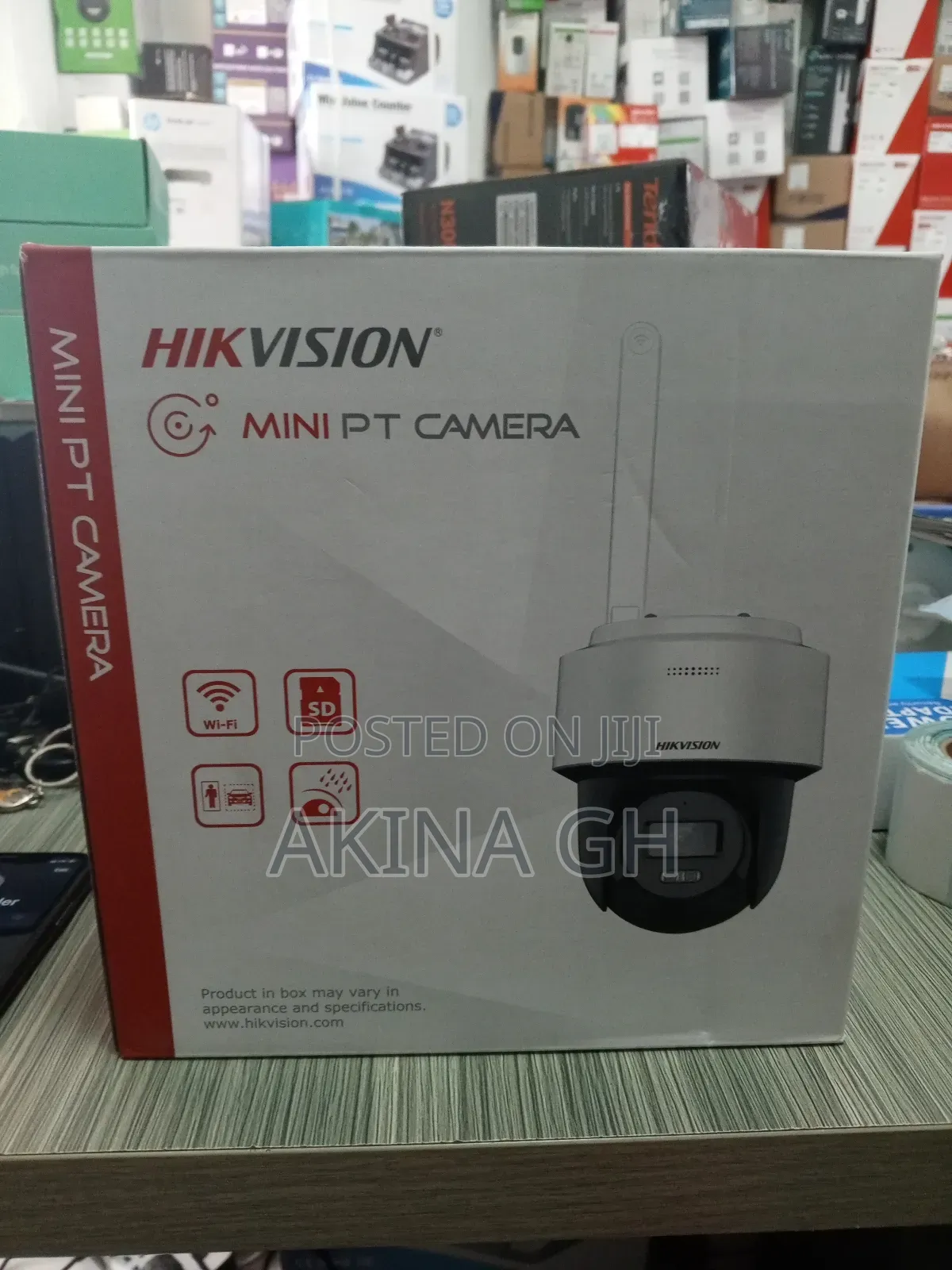 Hikvision 4mp Pt Wifi Stand Alone Camera Ds-2de2c400iwg/W
