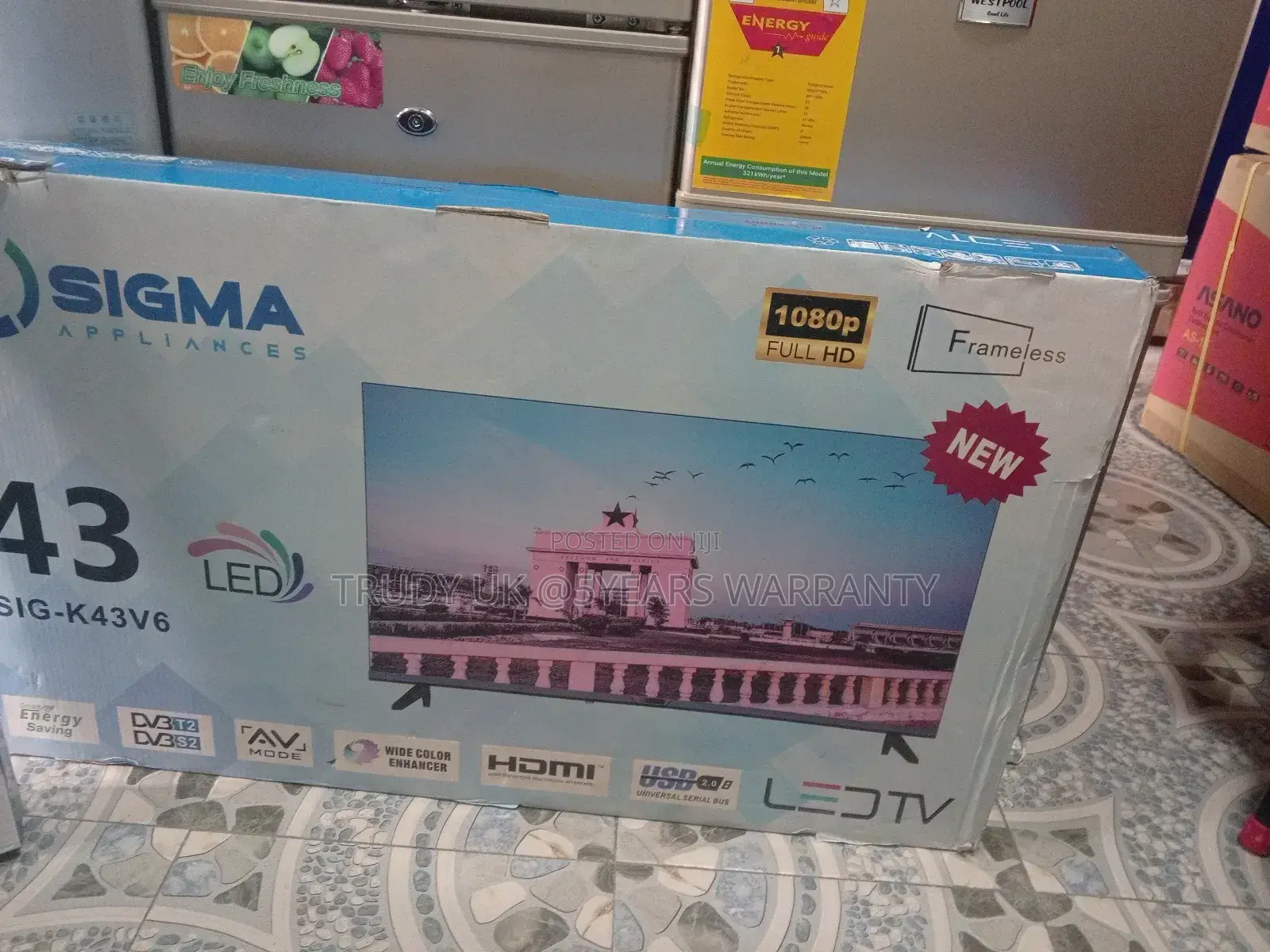 Sigma 43 Inches With Advanced Technology and Sleek Design