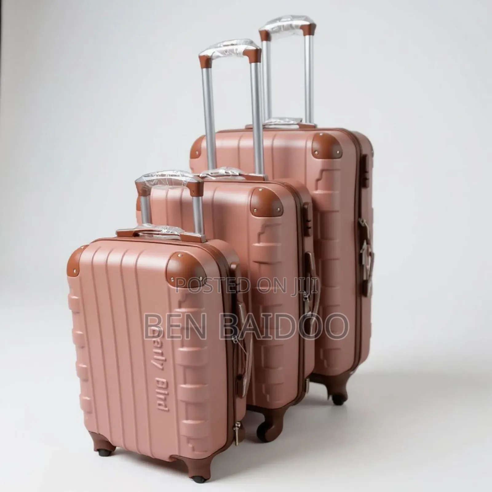 3-Set Plastic Travelling Suitcase (Premium Travel Bags)