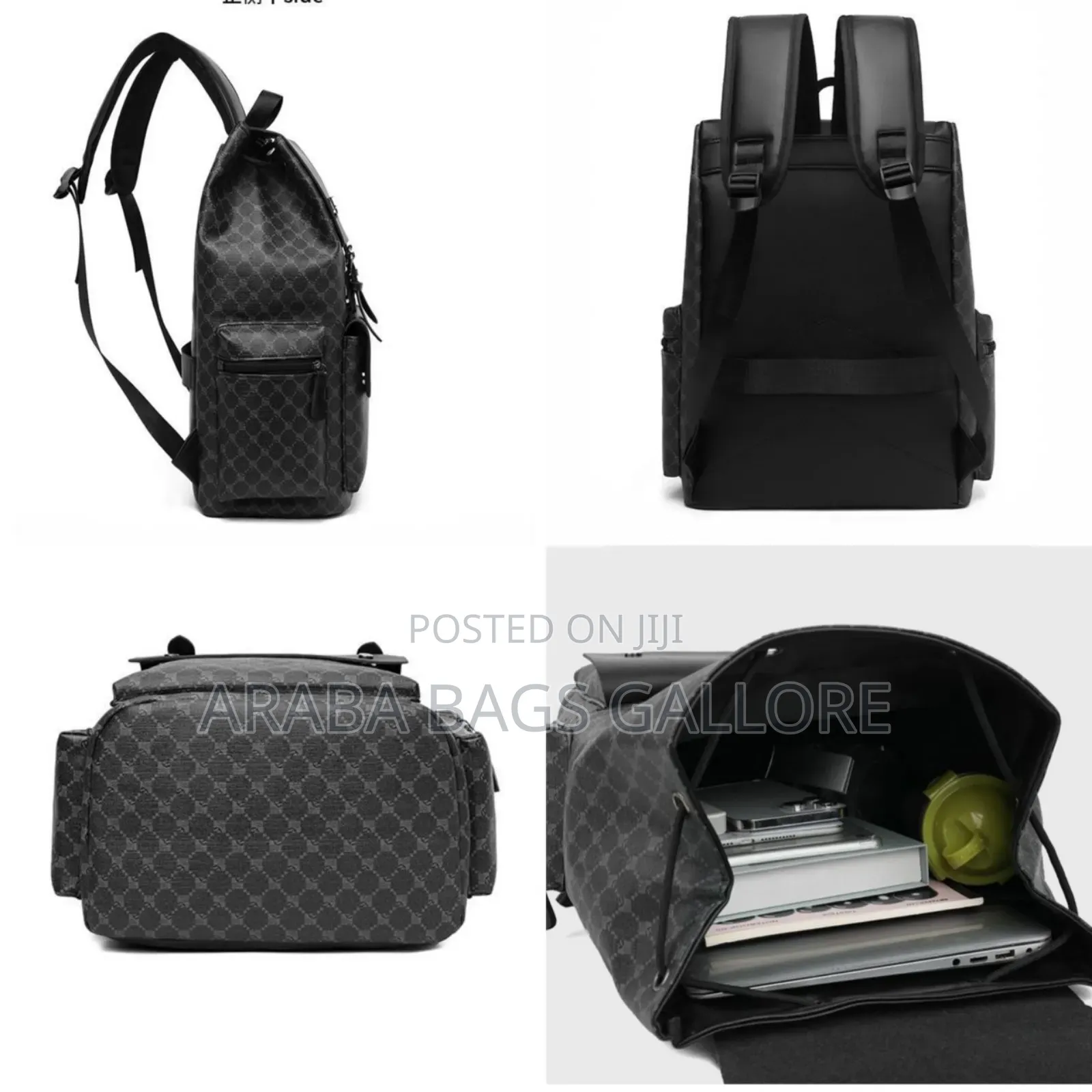 Good Quality Fashionable Leather Laptop Backpack.