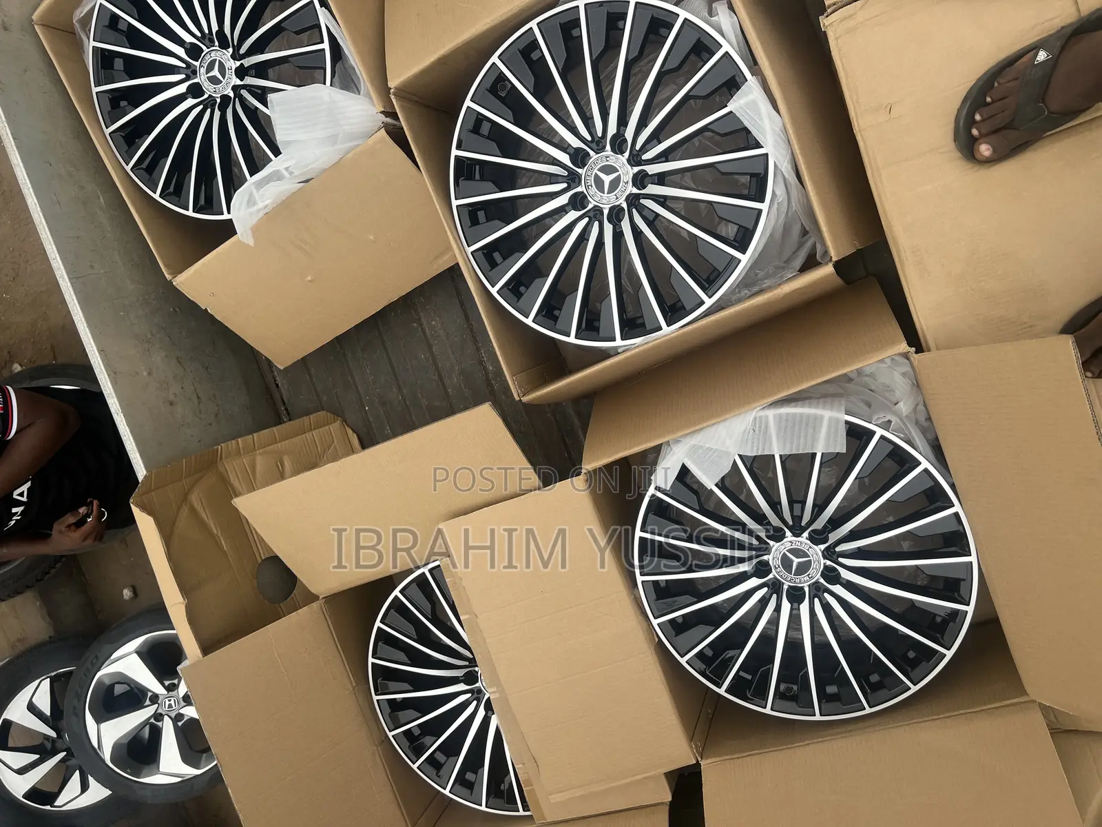 Mercedes Rim Set