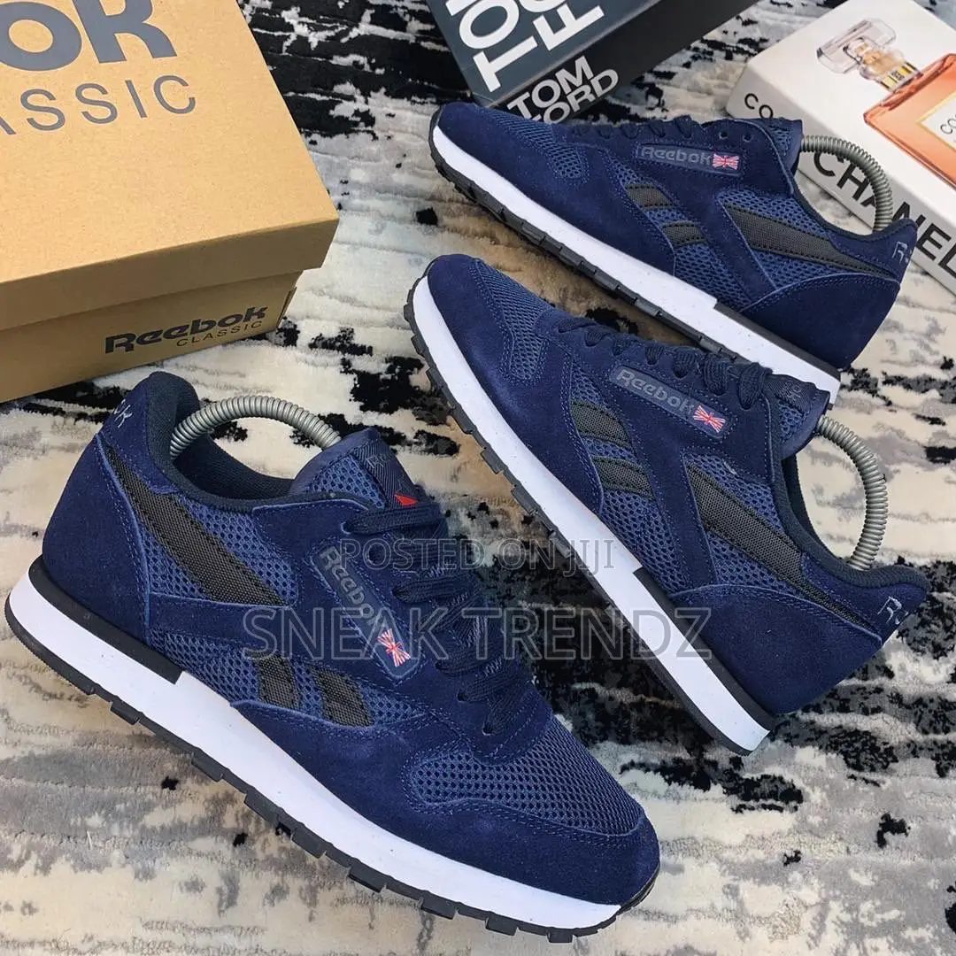 Original Reebok Classic Royal Blue N White