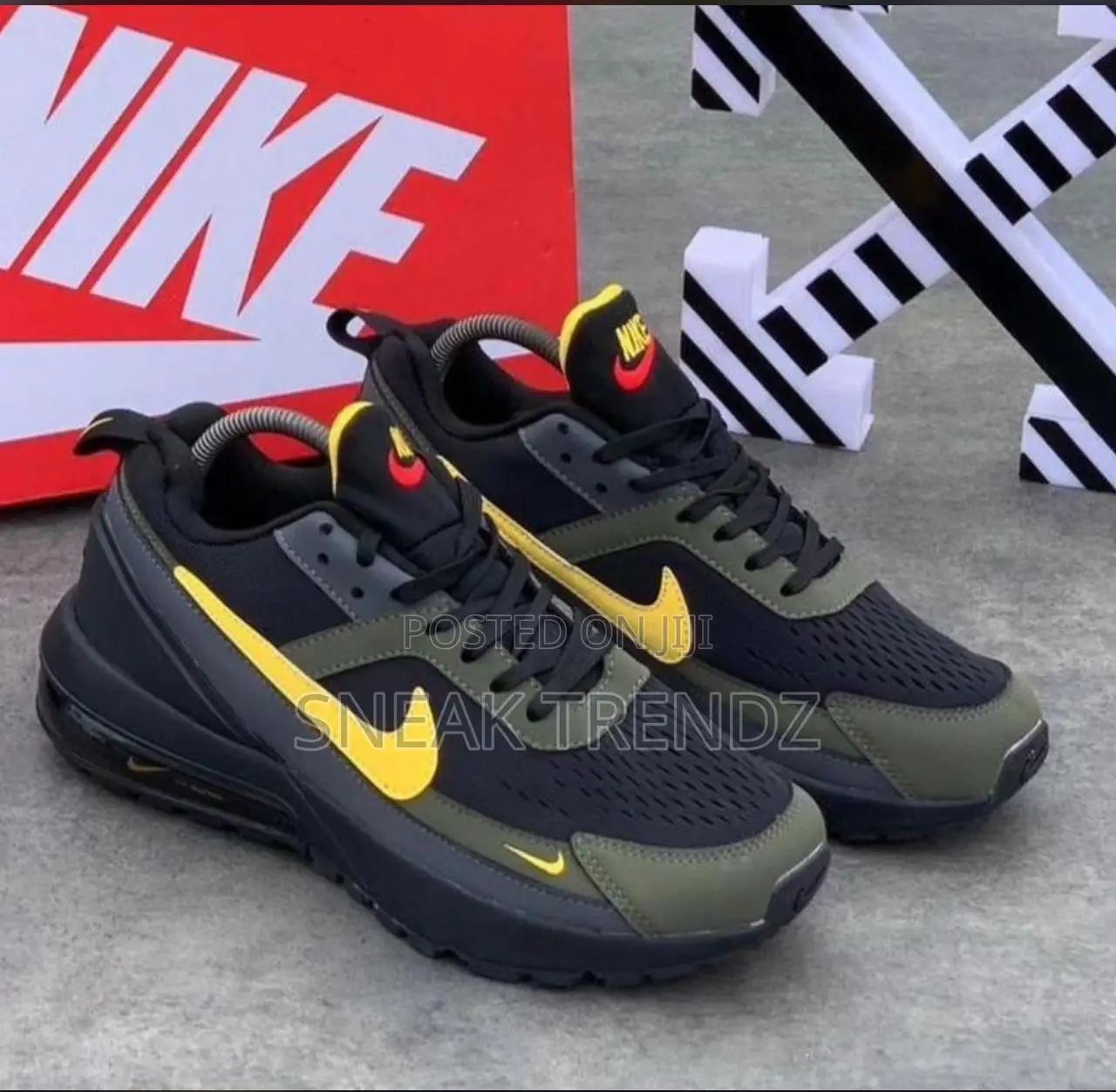 Nike Air Max Black Yellow