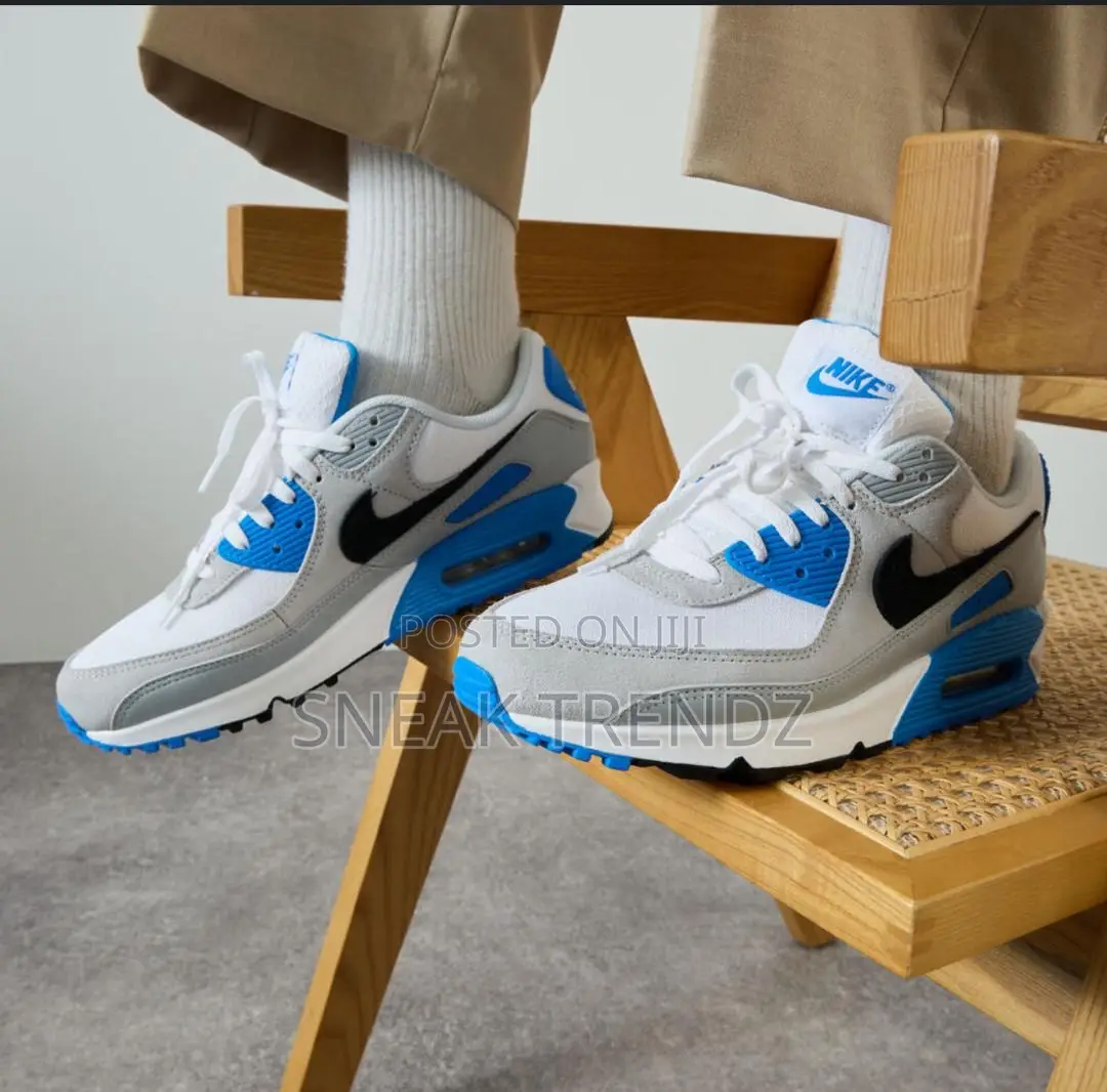 Nike Air Max 90 Blue Gray N Black