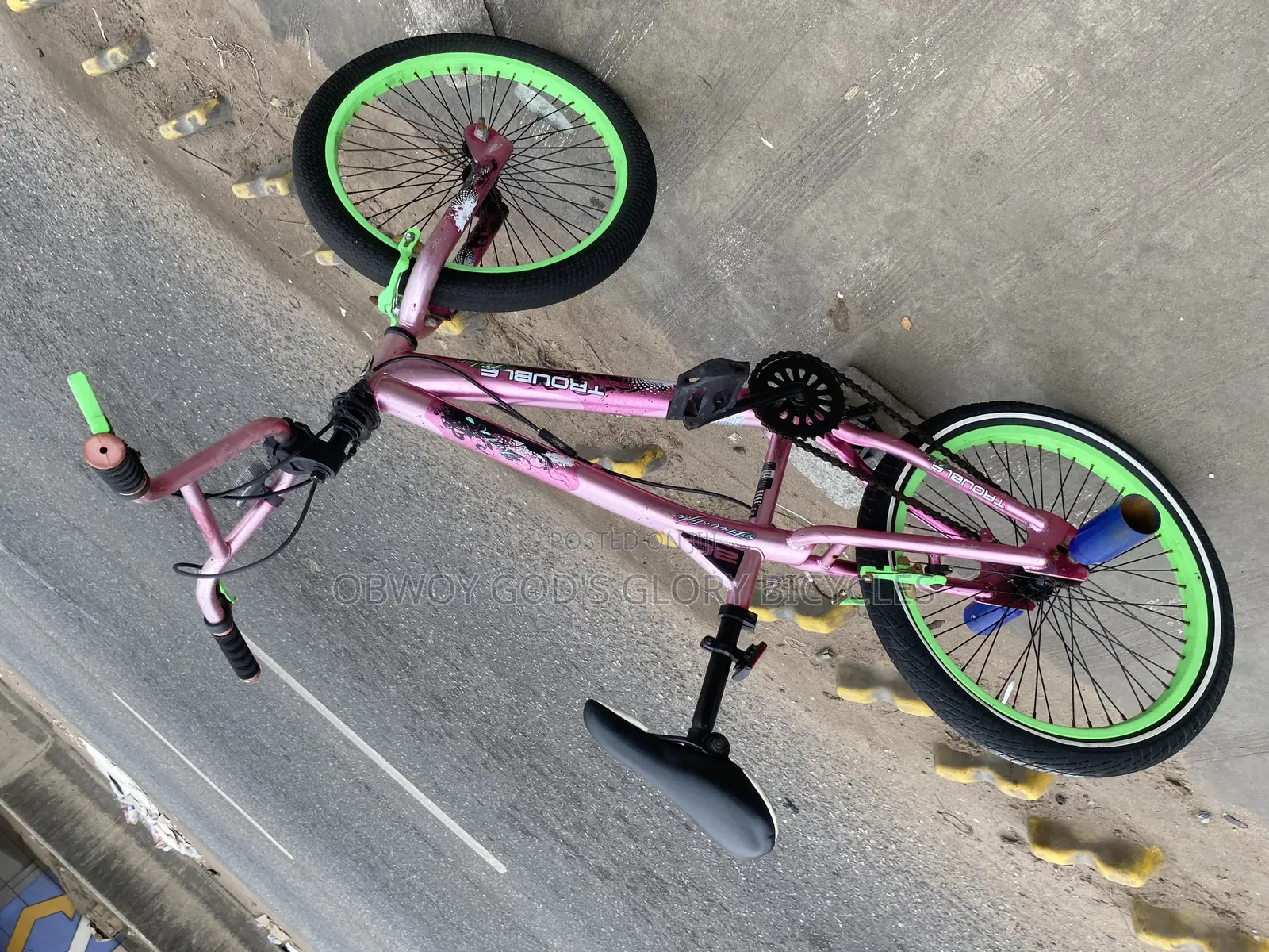 Purple Perfect BMX