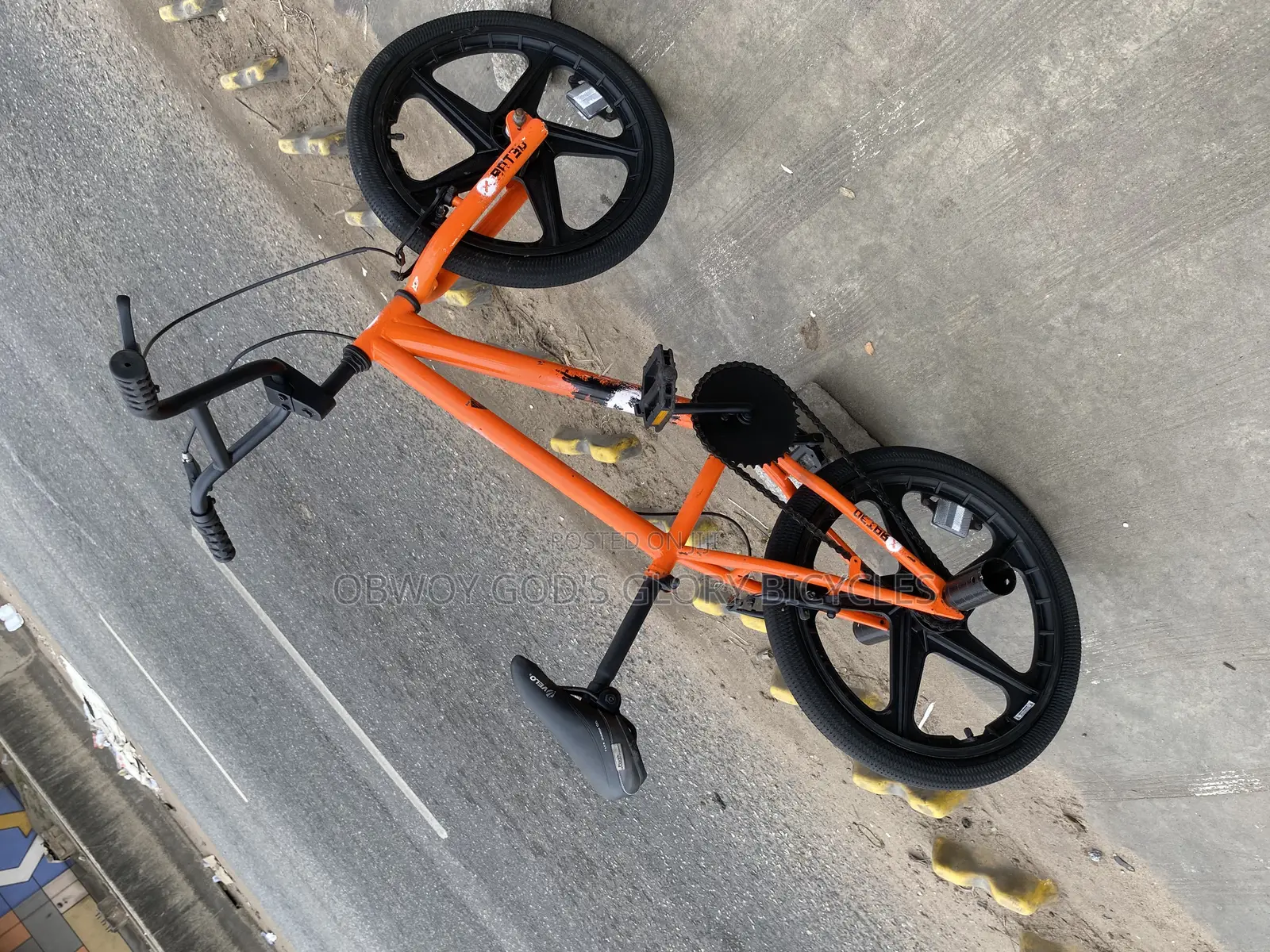 Orange Perfect BMX