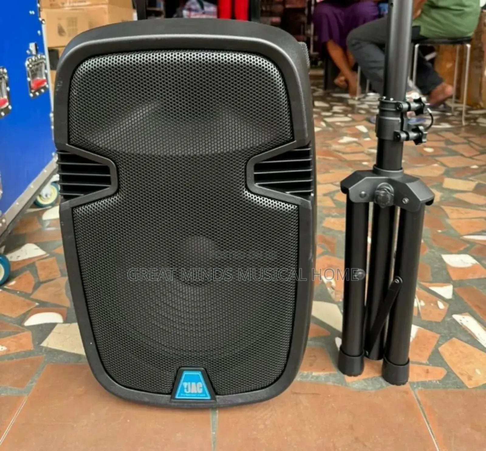 Jac 15" Bluetooth Speakers With Two Microphone