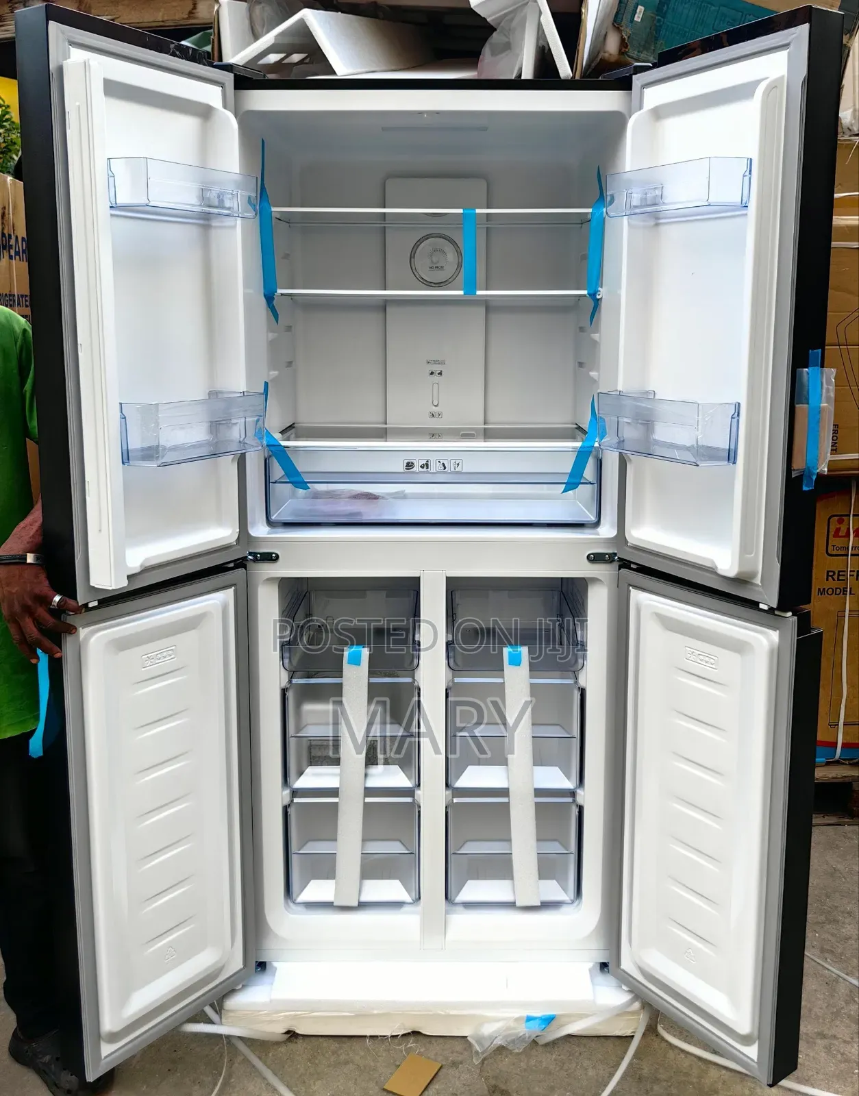 Pearl Side by Side Refrigerator