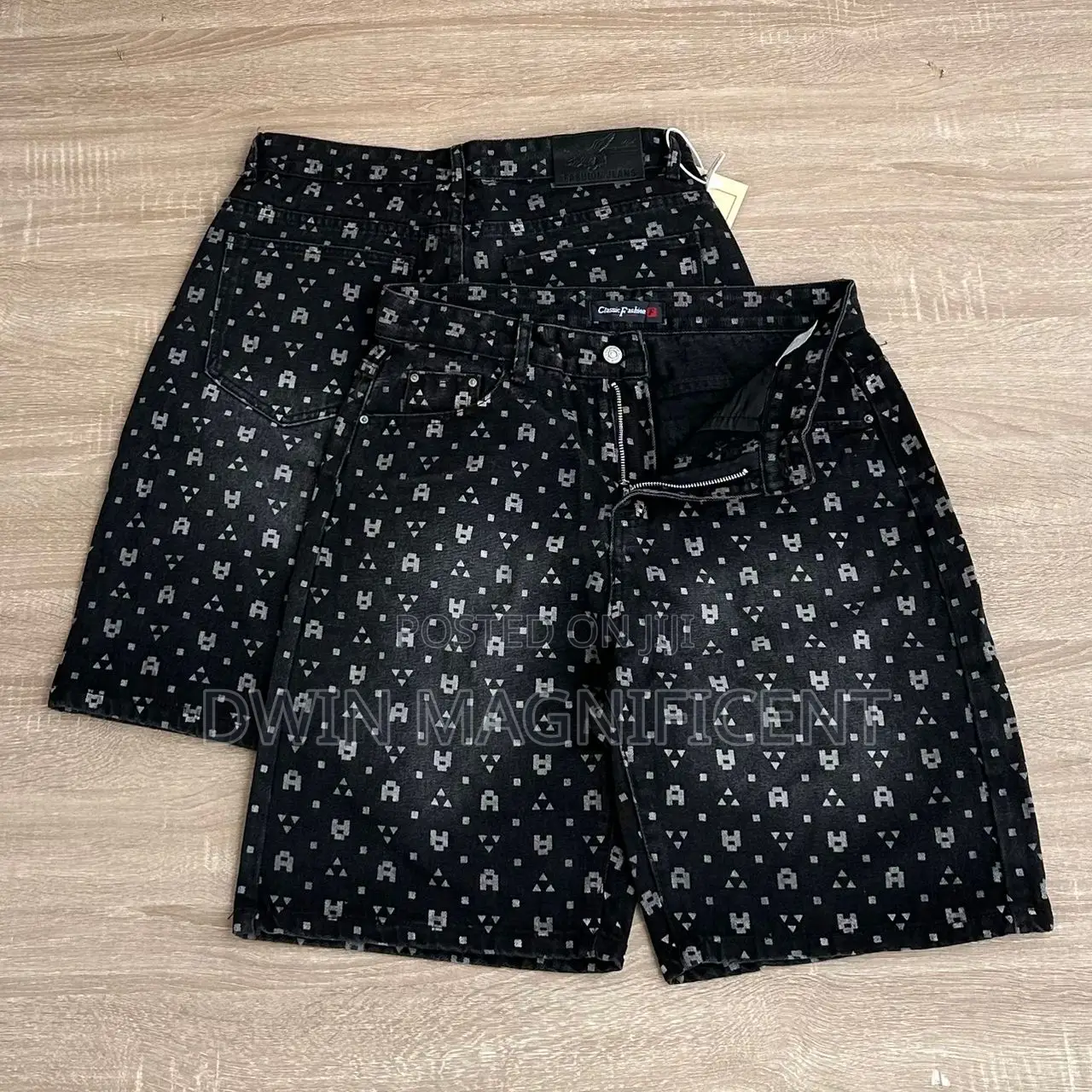 Heavy Designer Jeans Shorts