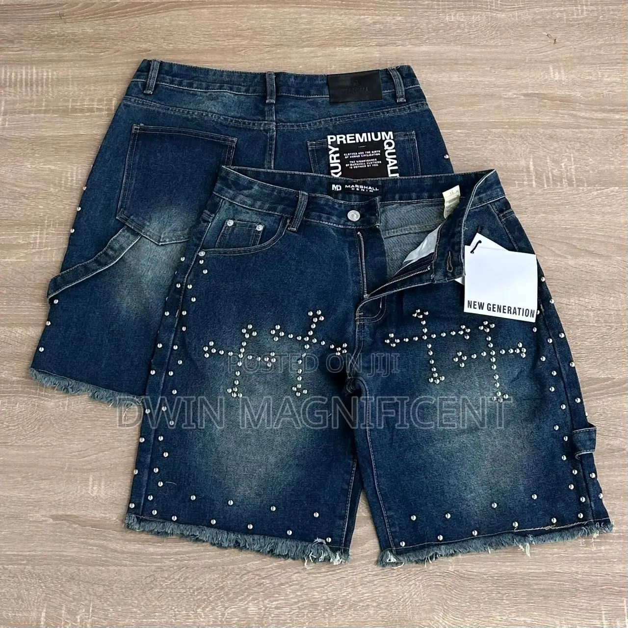 Heavy Designer Jeans Shorts