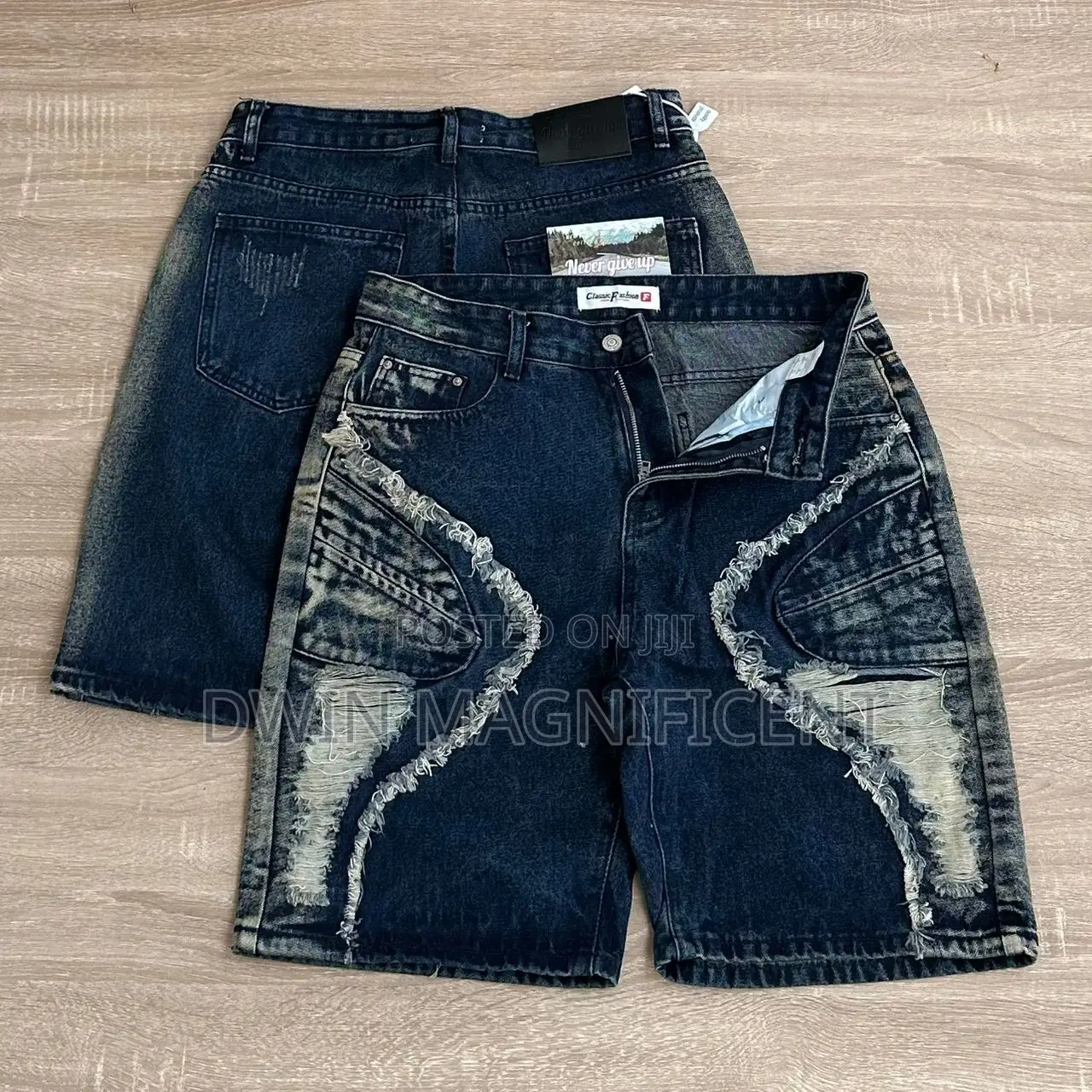 Heavy Designer Jeans Shorts