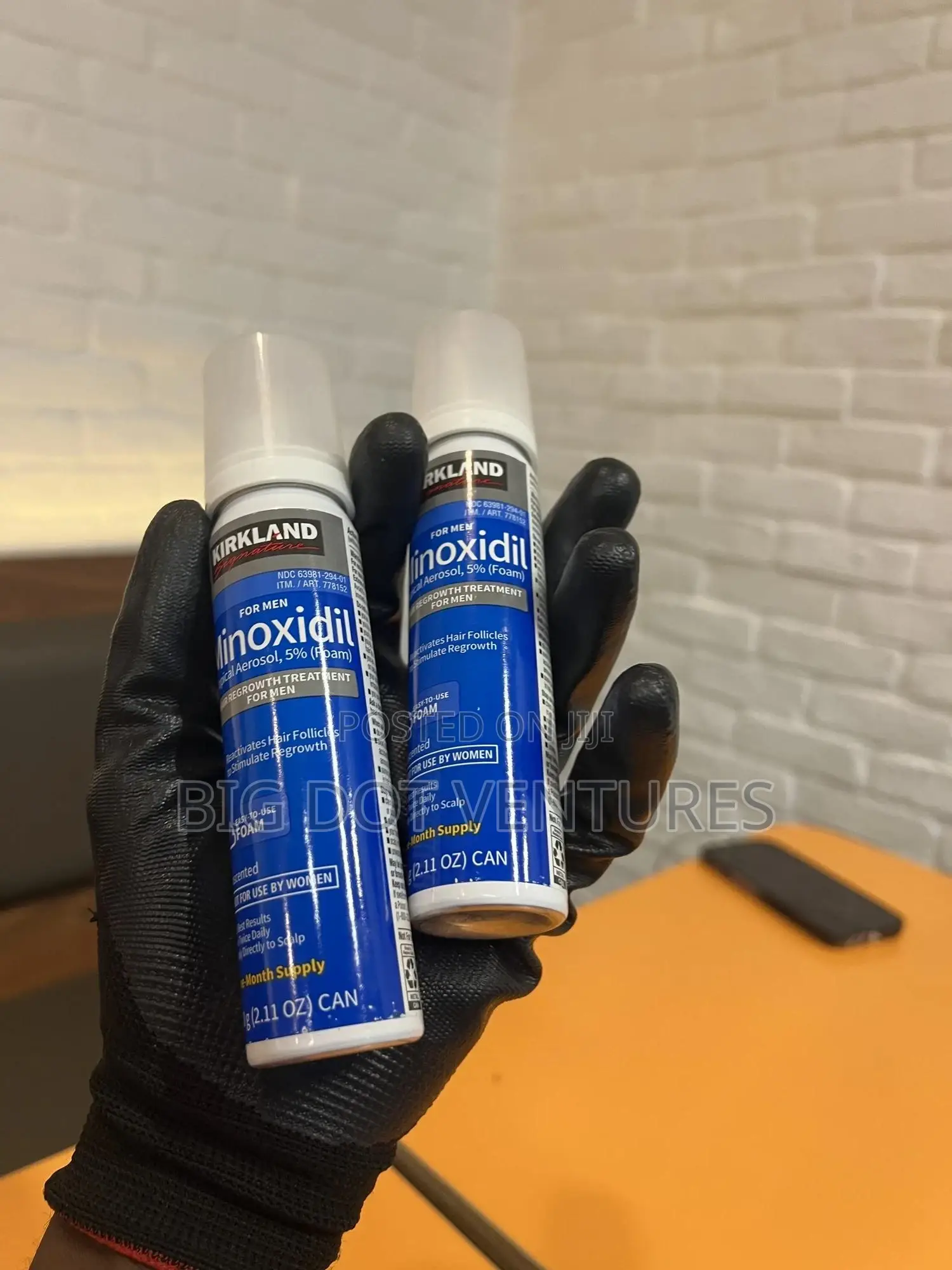 Original Kirkland Minoxidil Foam (Made in Usa) Available