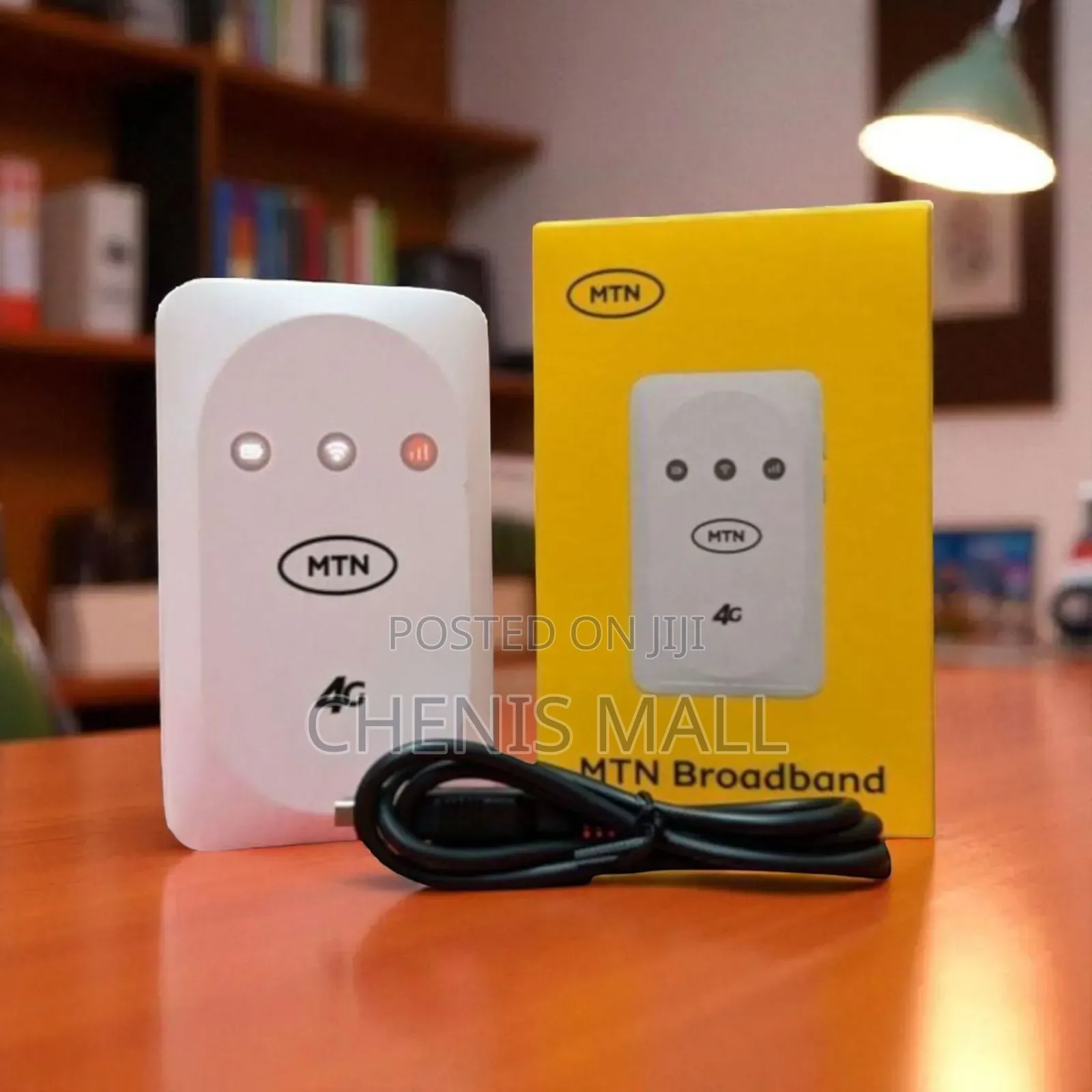 MTN Portable Universal Unlock 4g Lte Mifi/ Wifi Modem (Mtn) - White