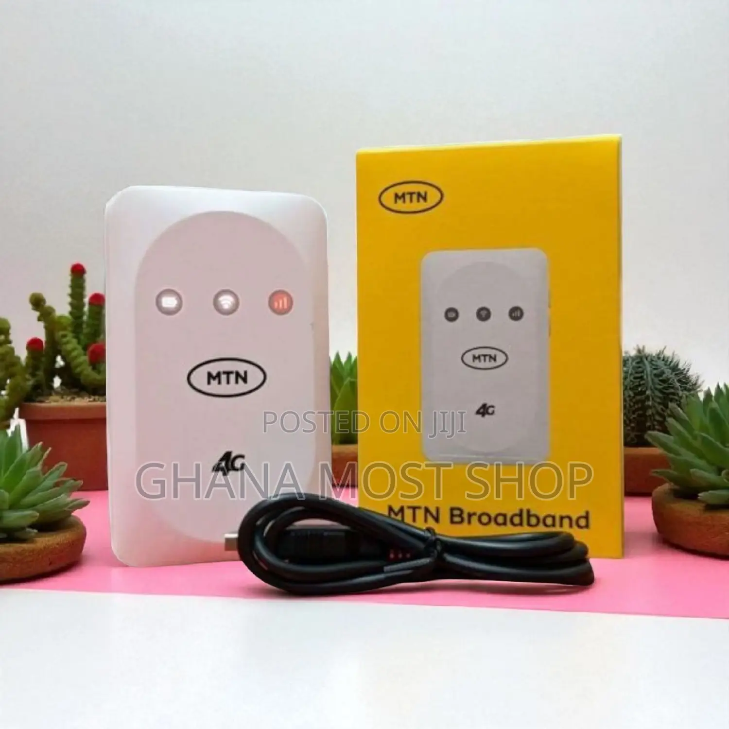 Zte MTN 4g Universal Pocket Mifi-White (653688)
