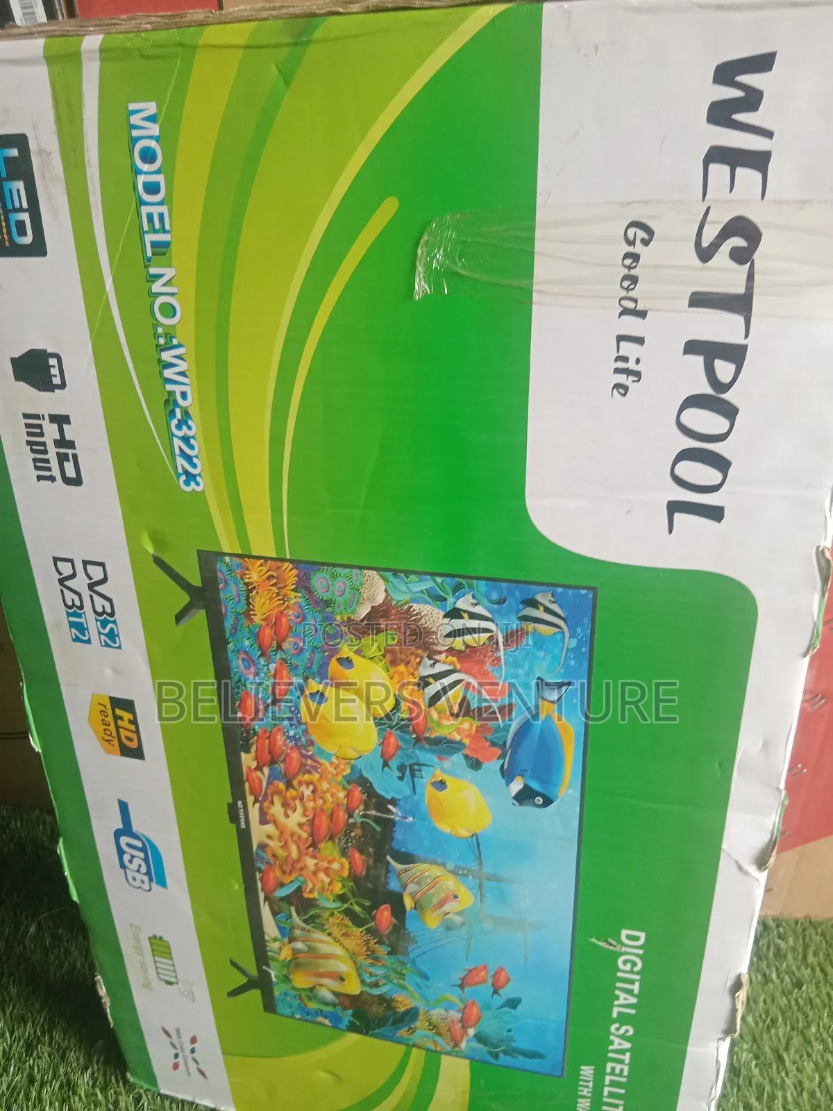 Simple Life Westpool Digital Satellite 32 Inches Tv Set