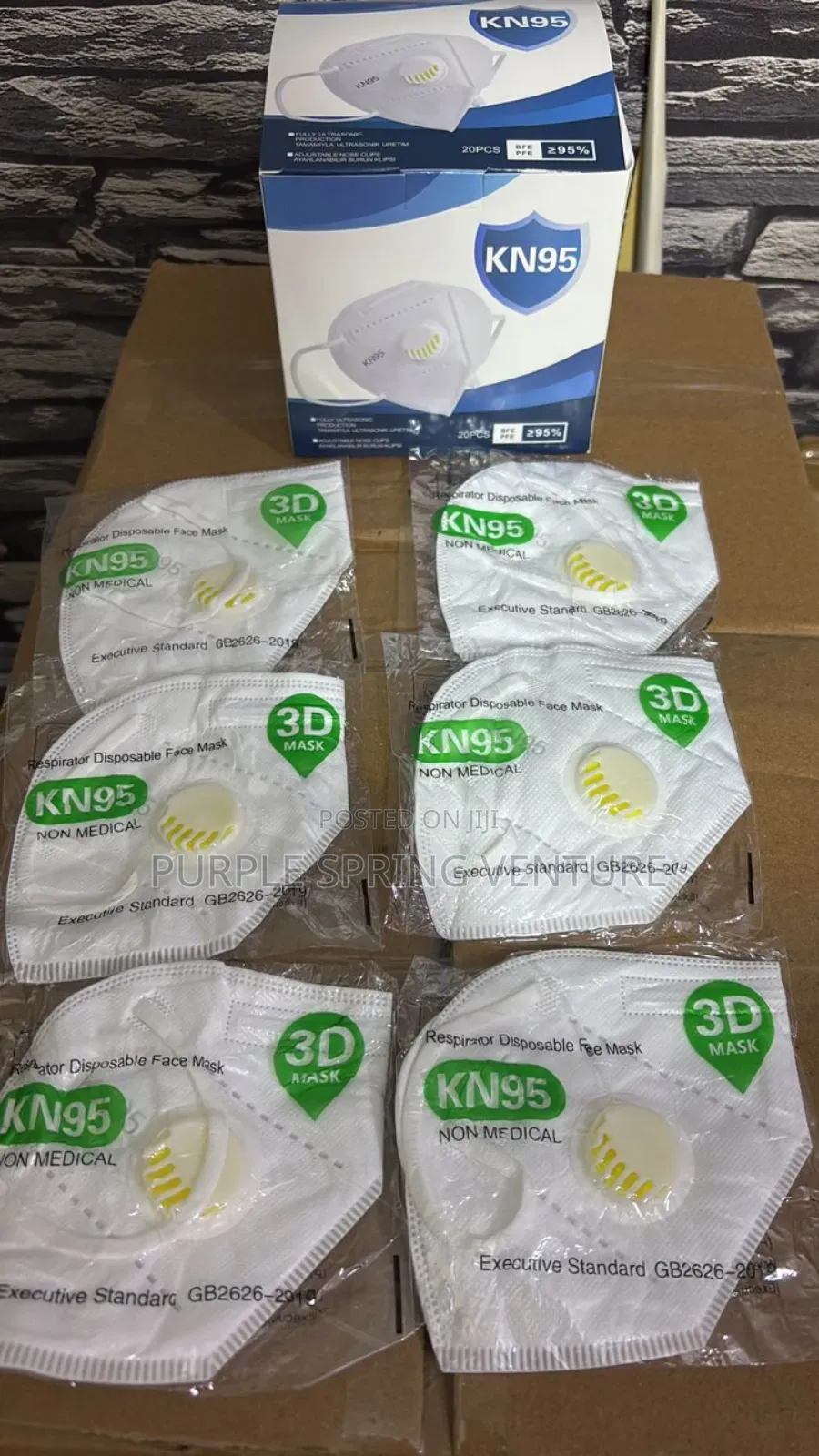 Kn95 Nose Mask With Valve