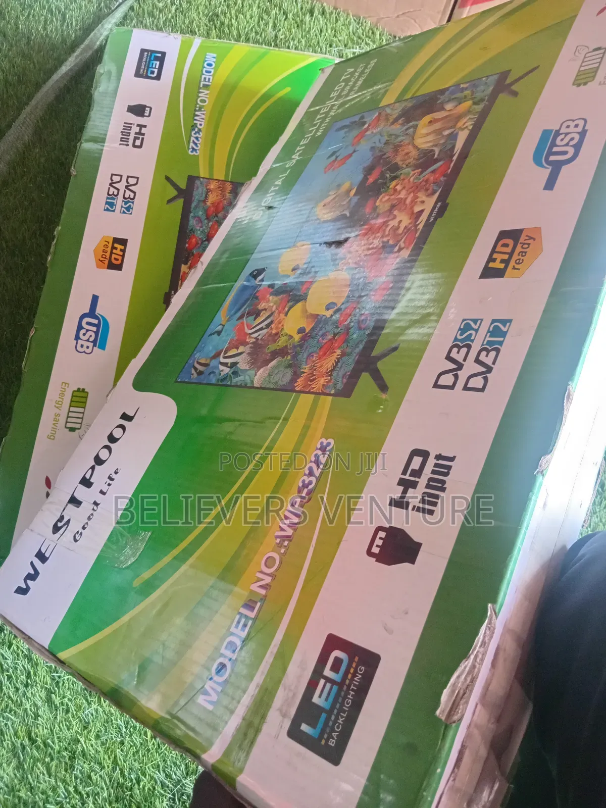 Good Visual Display 32 Inches Westpool Digital Satellite Tv Set