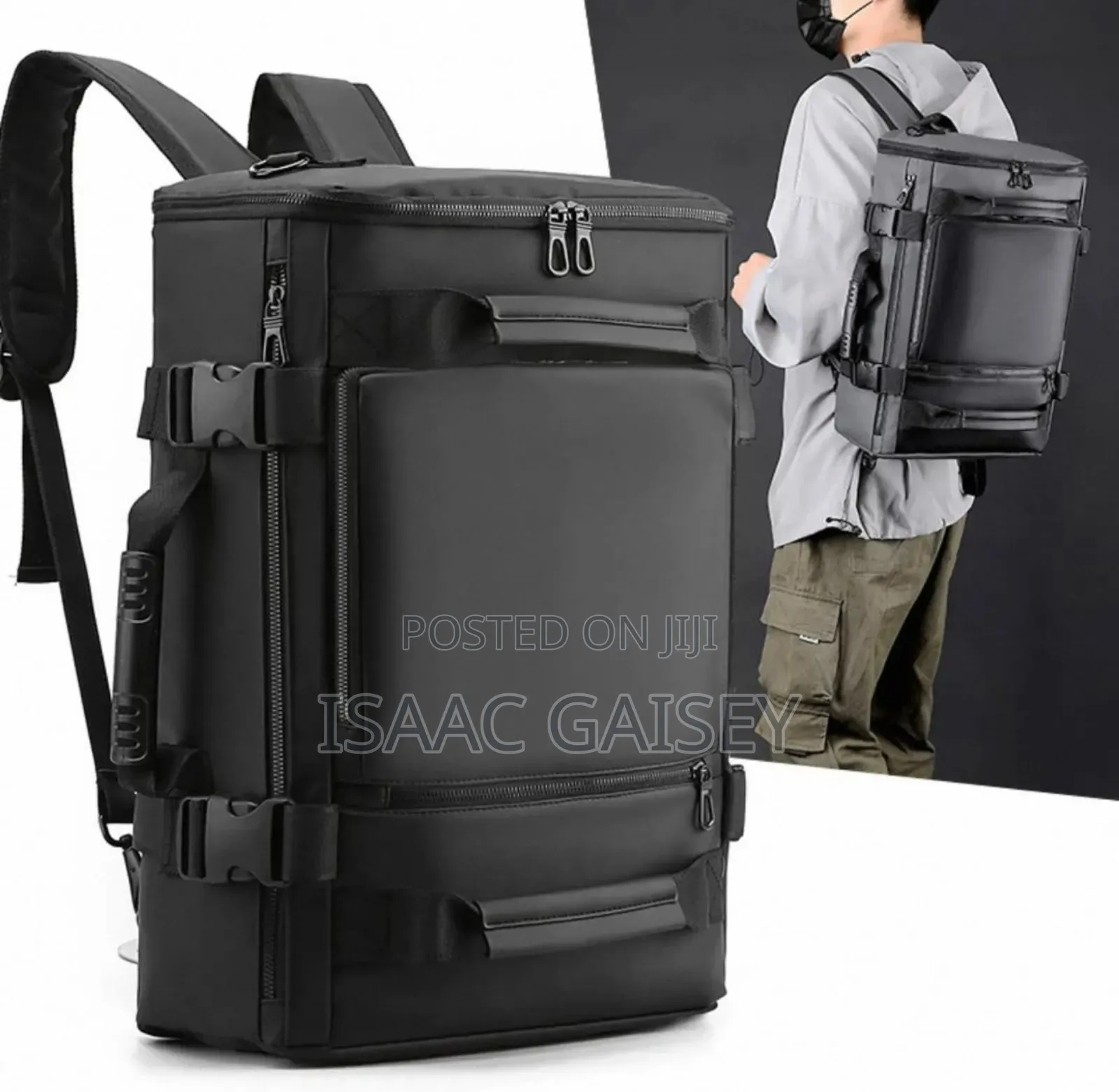 Fashionable 3-dimensional Multi-purpose Travel Backpack/Storagehandbag